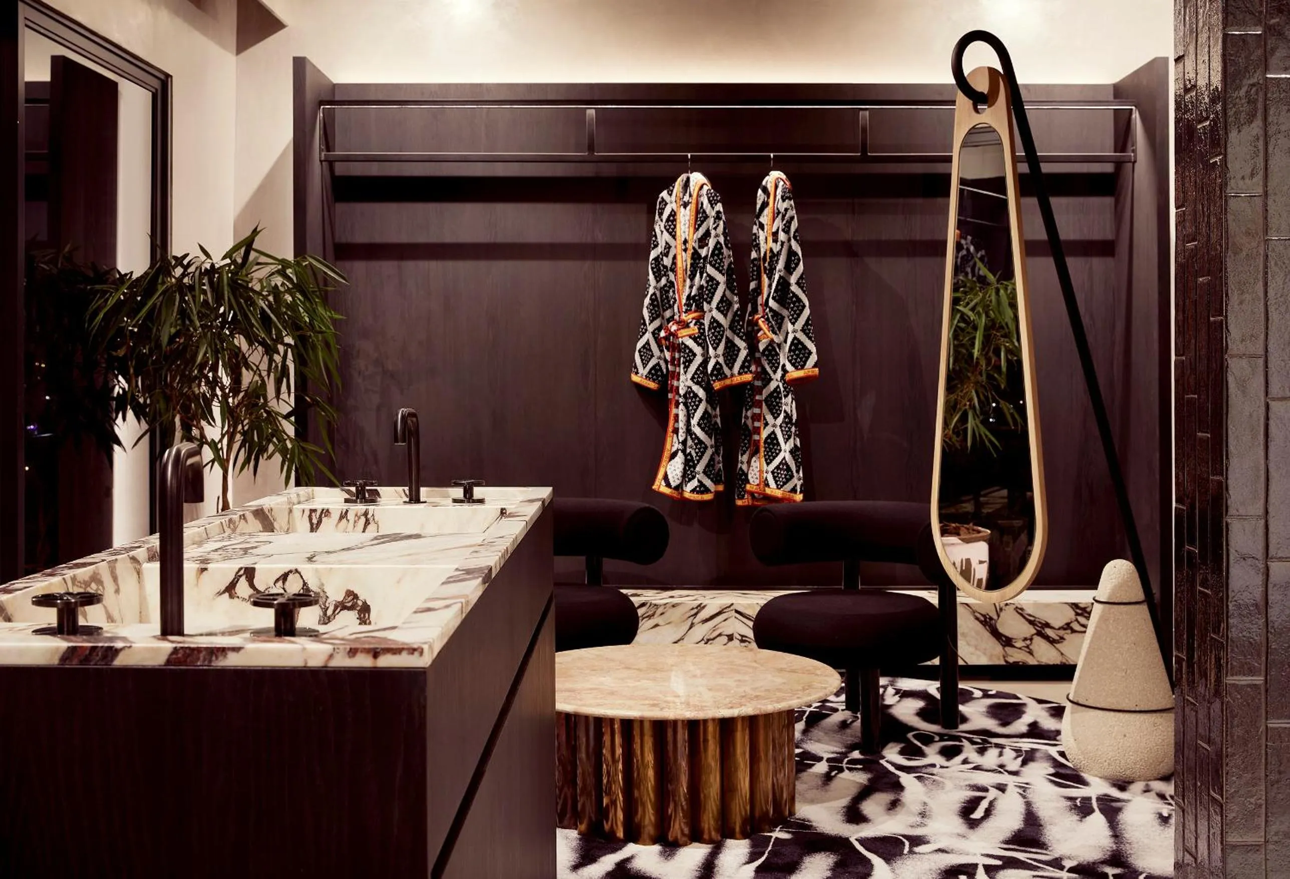 Bathroom in Hallmark House