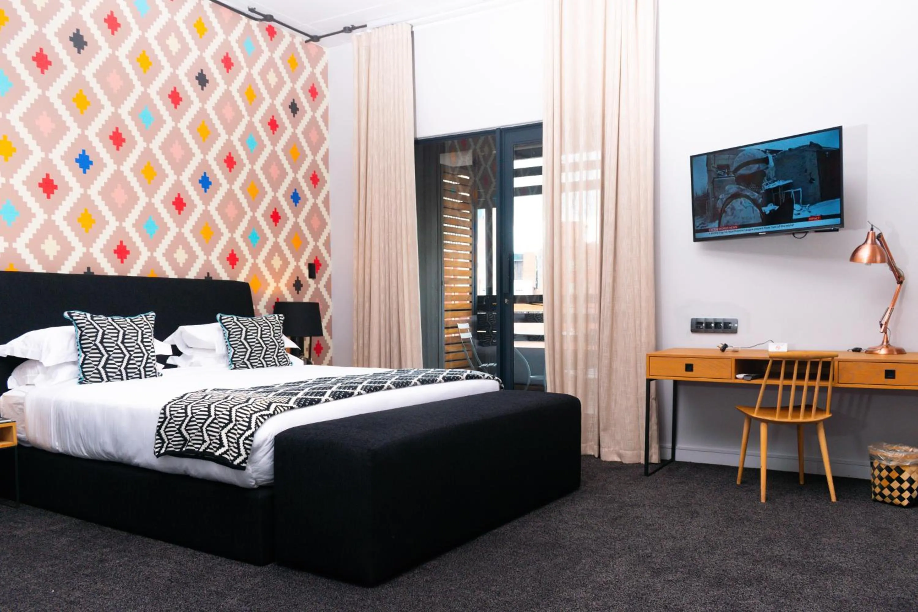 Bedroom in Hallmark House