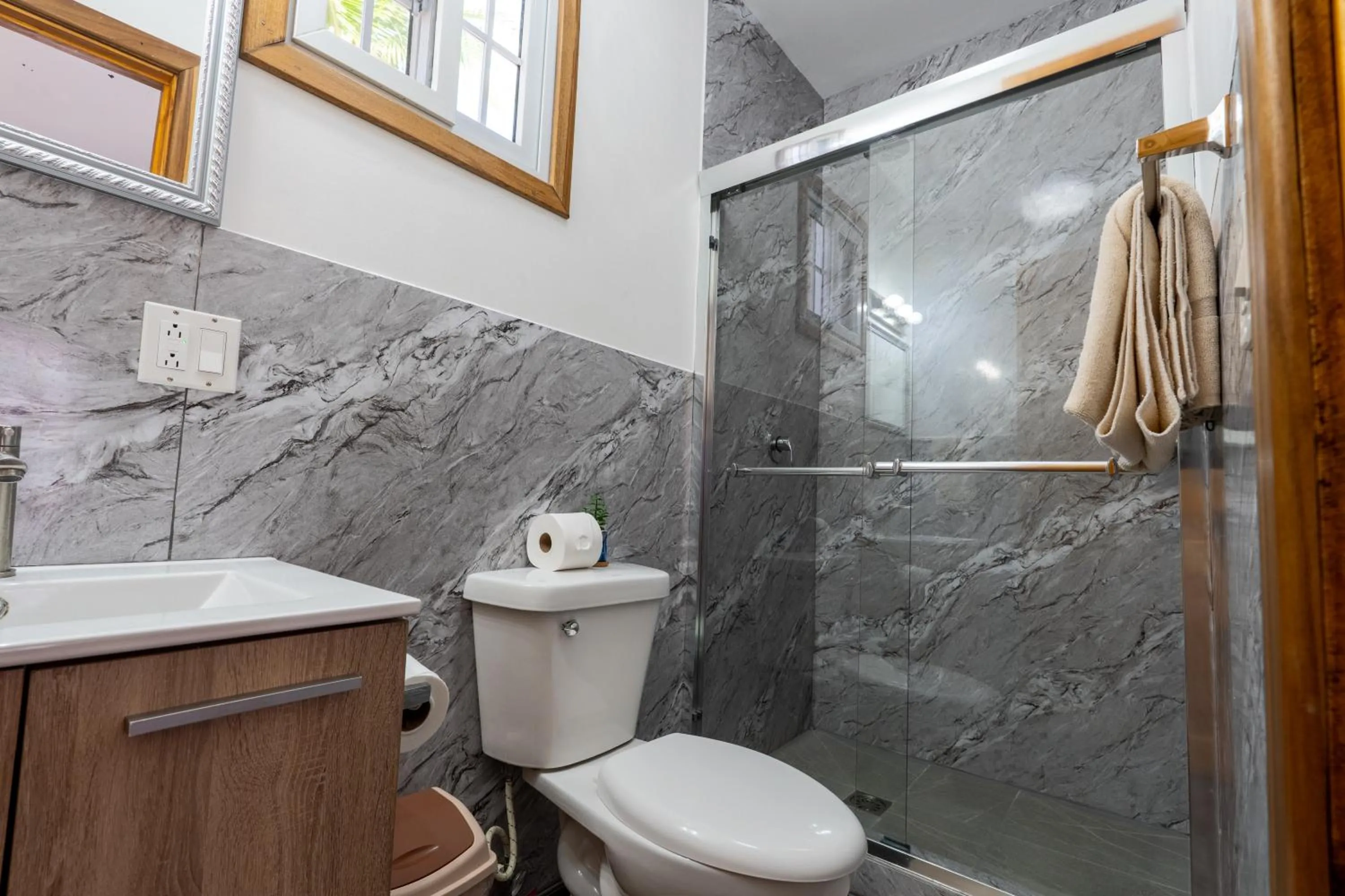 Bathroom in Faro del Colibri