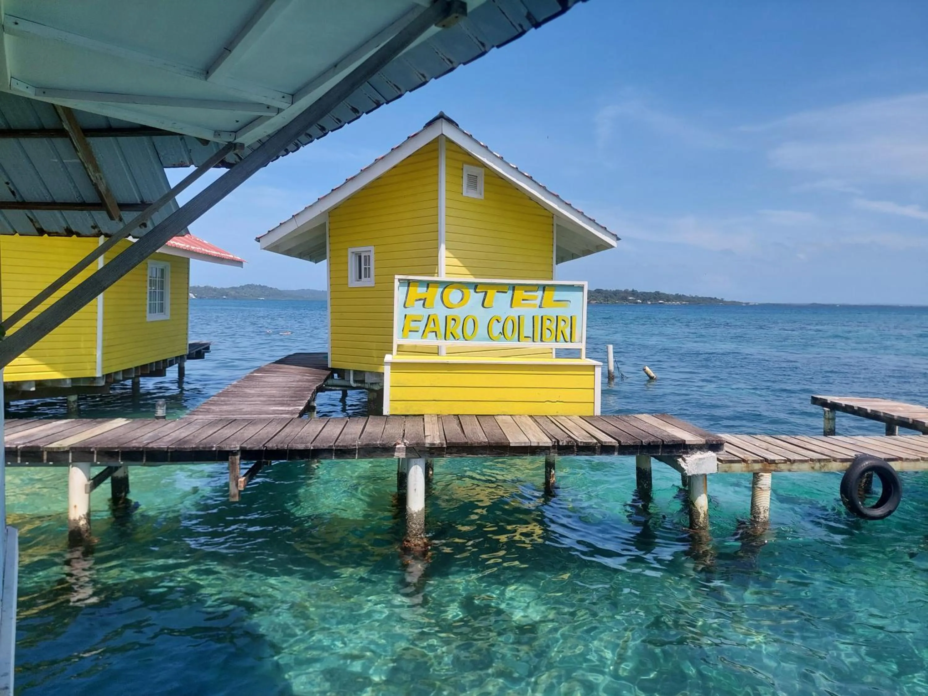 Sea view in Faro del Colibri