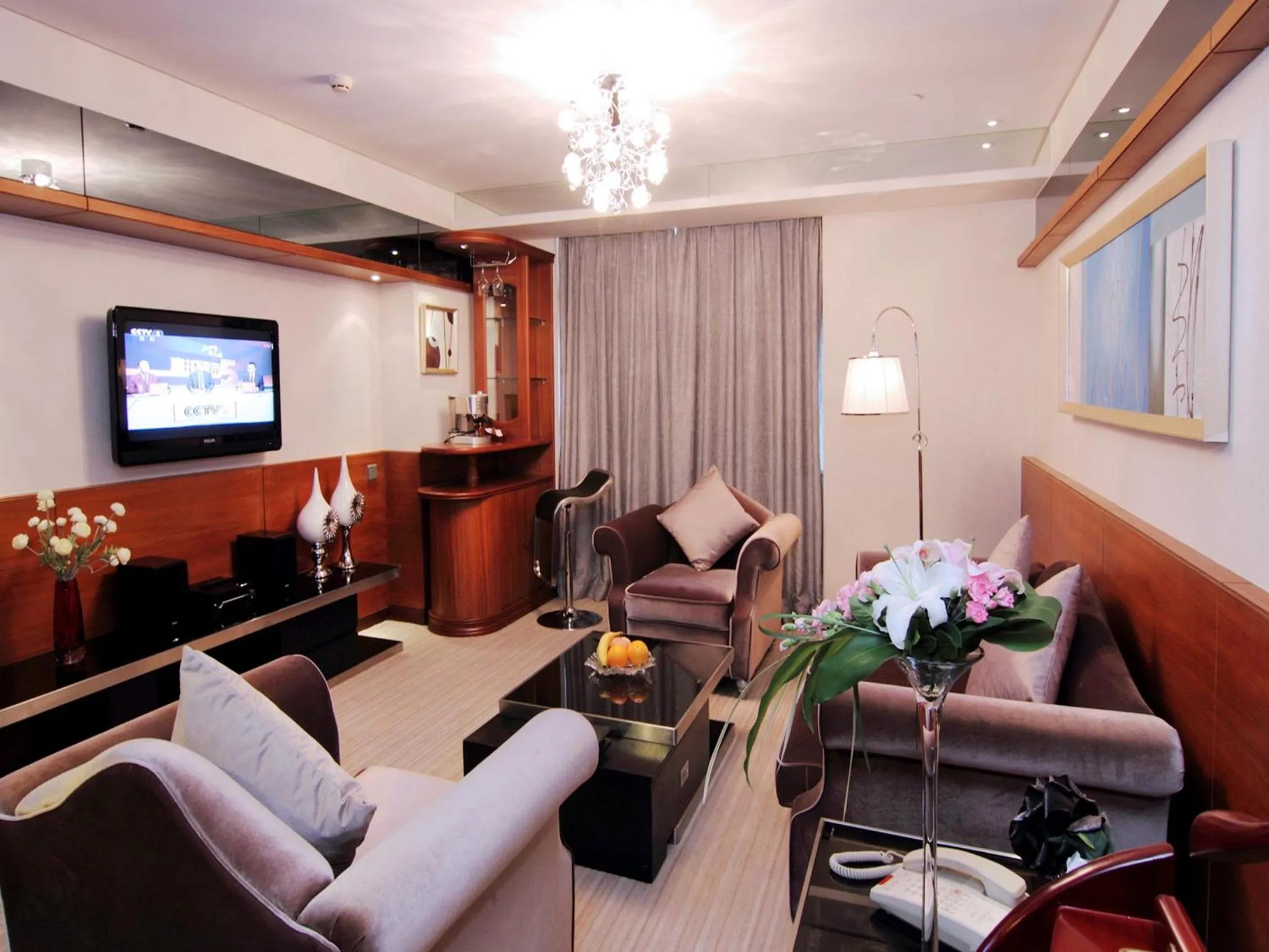 Decorative detail in Grand View Hotel Tianjin