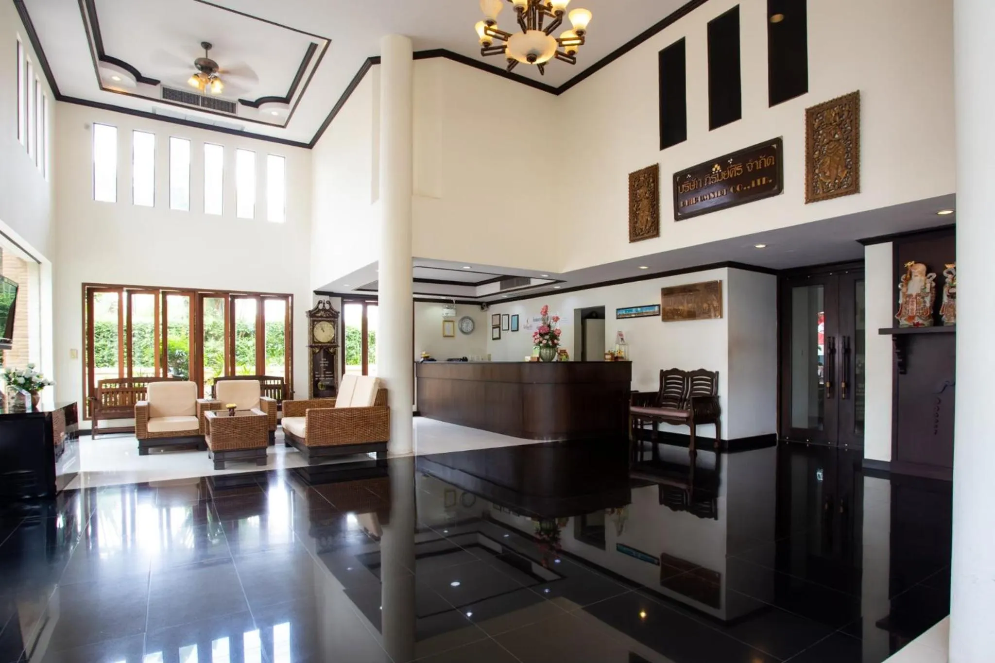 Lobby or reception in Ariya inn Chiangrai