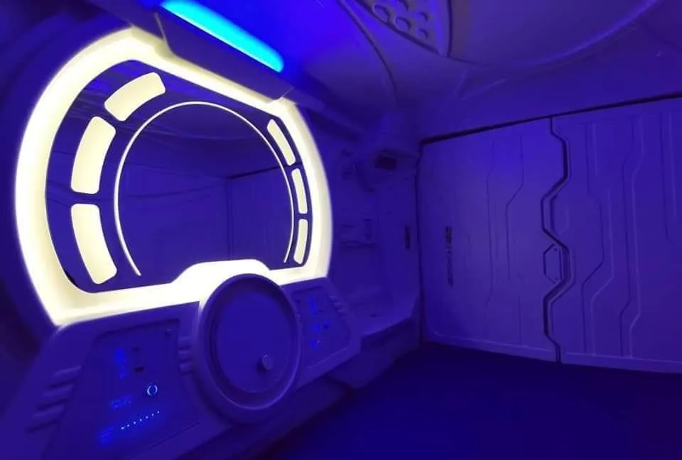 Property building in Bangau - Short Term Rest Area Capsule Hotel