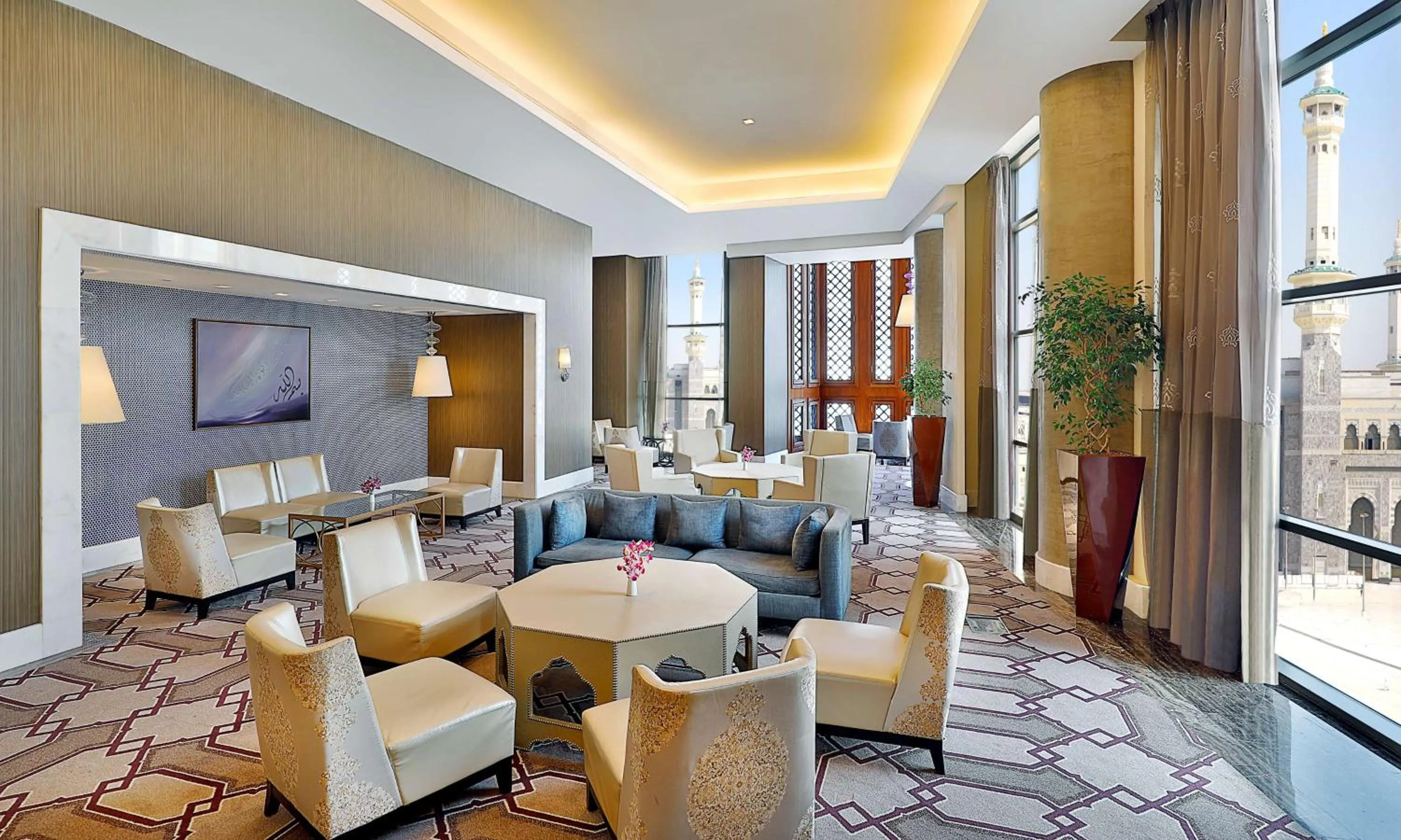 Lobby or reception in Hilton Suites Jabal Omar Makkah