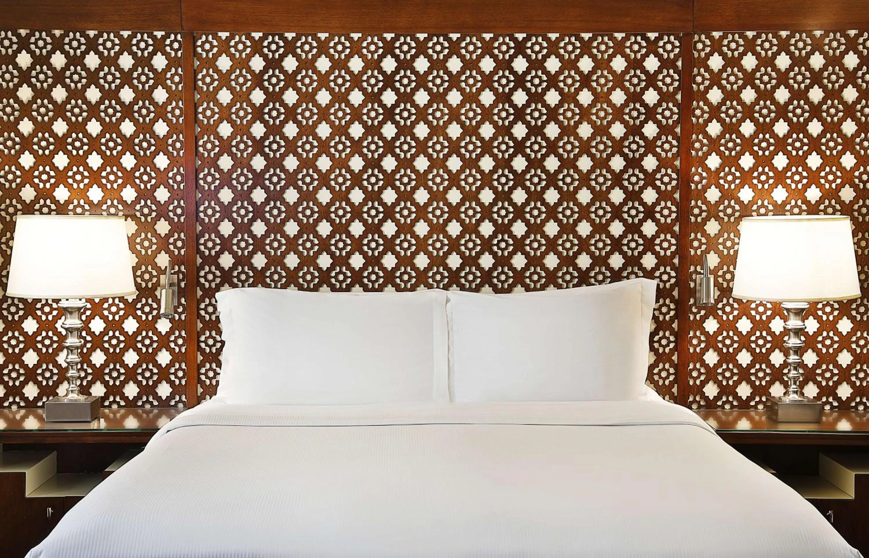 Bed in Hilton Suites Jabal Omar Makkah