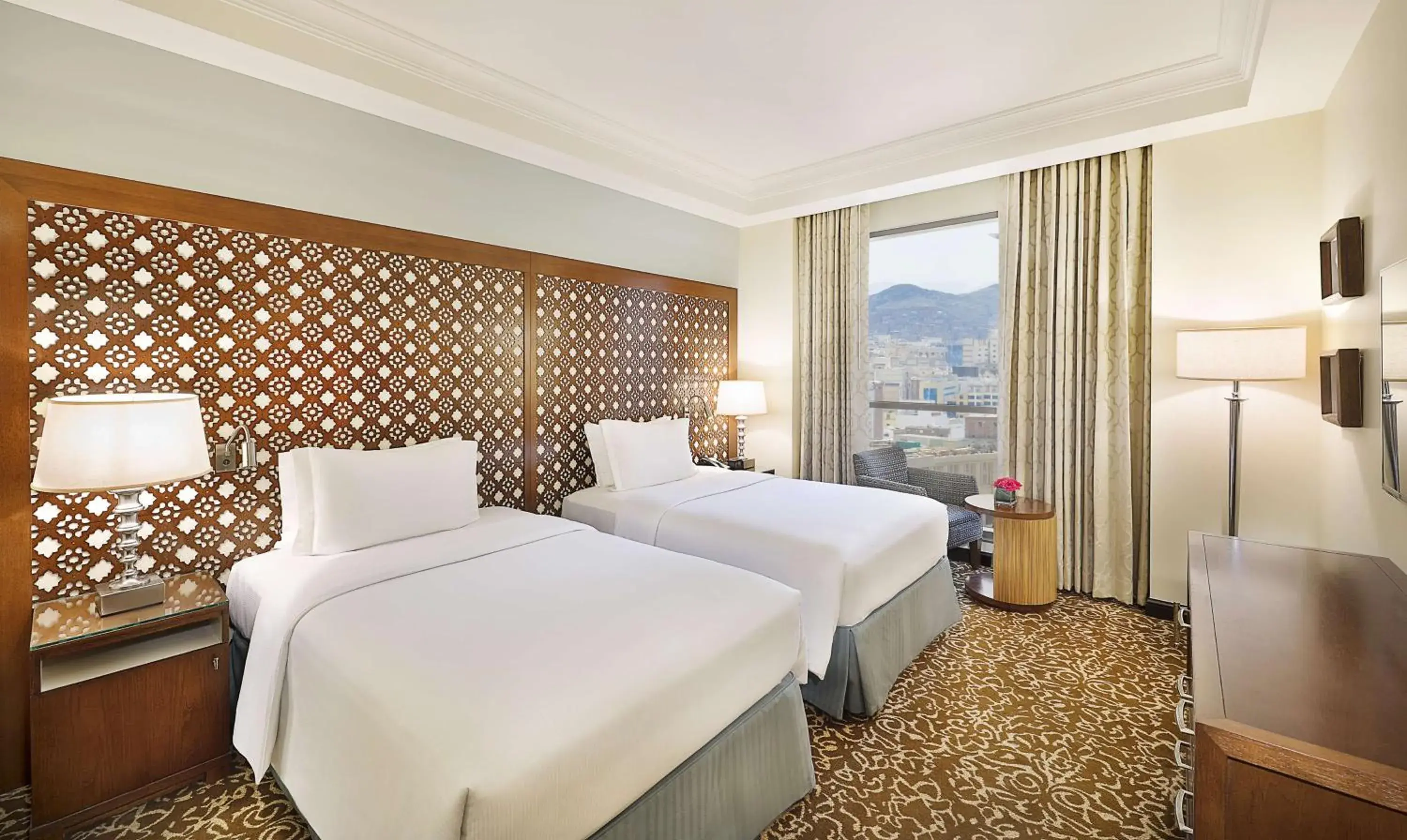 Twin Room with City View in Hilton Suites Jabal Omar Makkah Twin Room with City View in Hilton Suites Jabal Omar Makkah