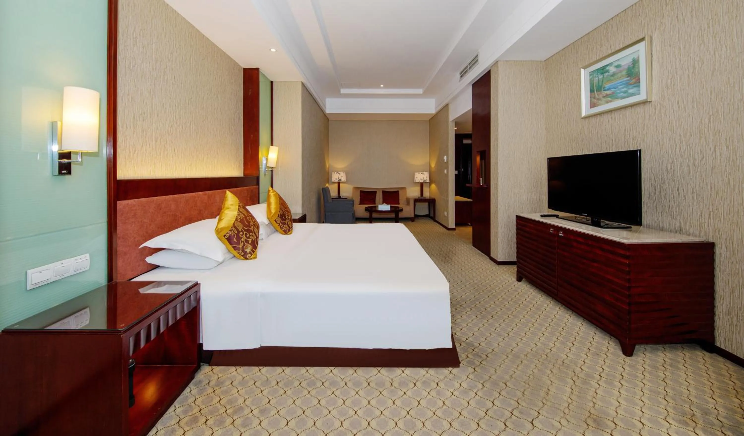 Bedroom, Bed in Park Plaza Changzhou, A member of Radisson Hotel&Resorts