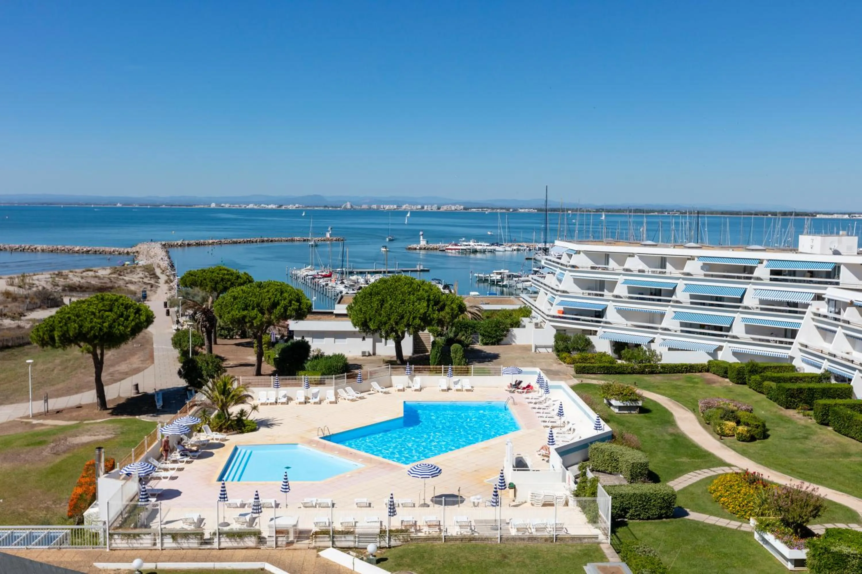 Bird's eye view in Thalazur Port-Camargue - Hotel & Spa