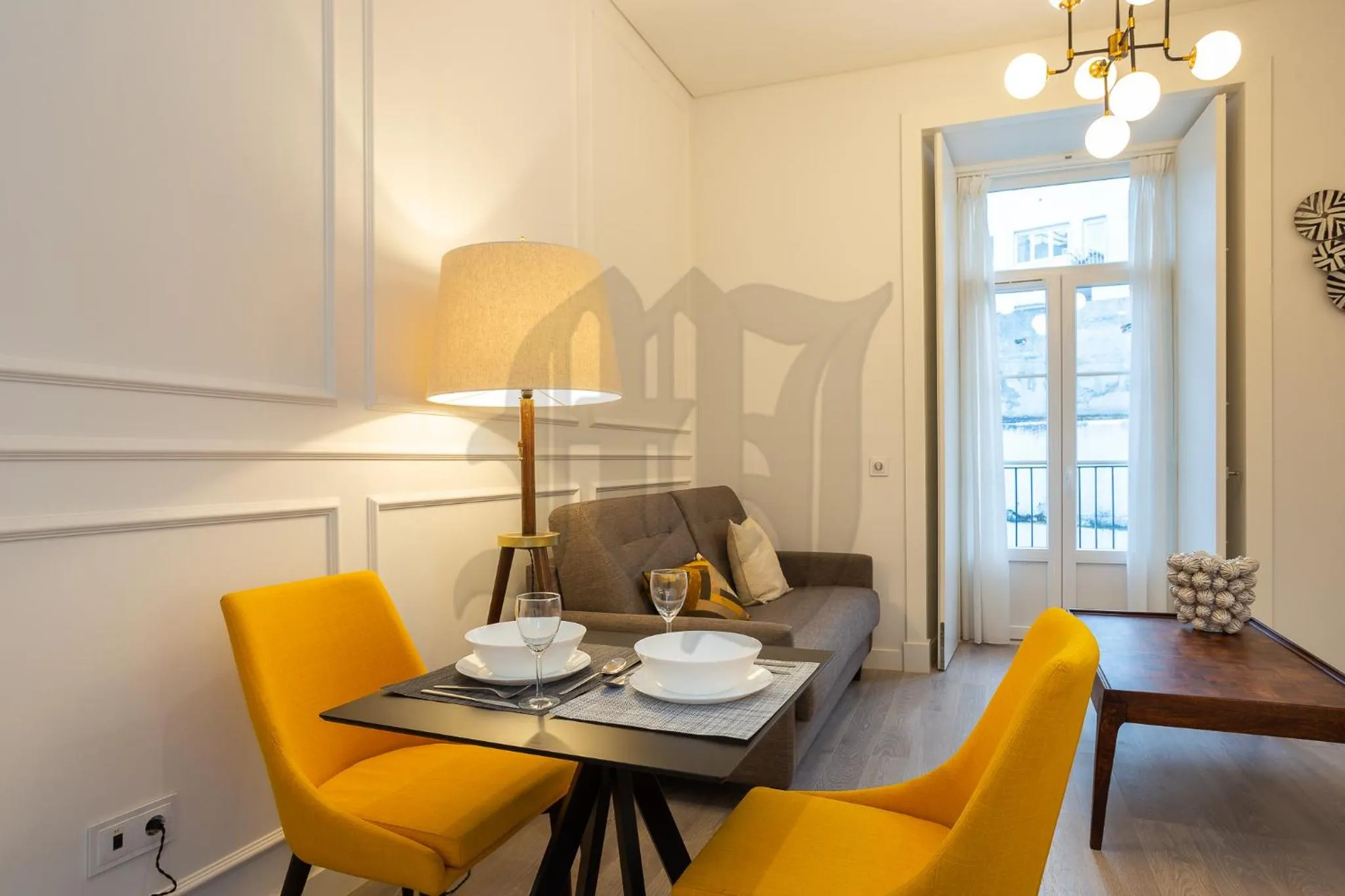 Living room in Morgan-Jupiter Apartments