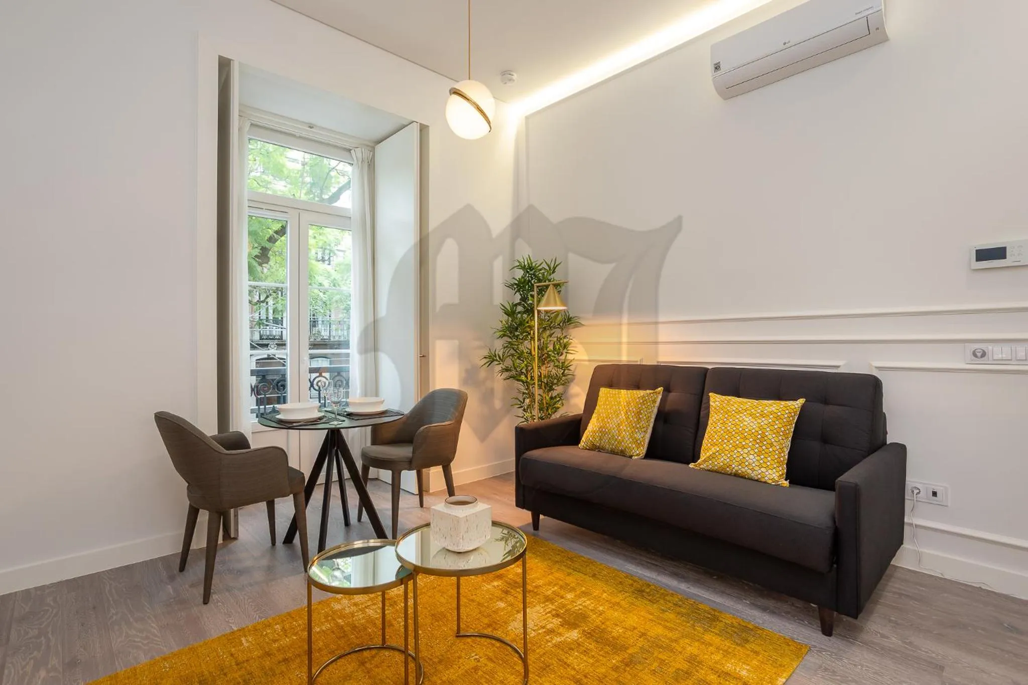 Living room in Morgan-Jupiter Apartments