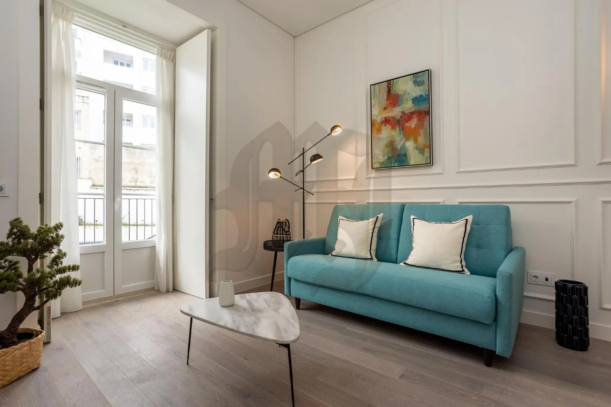 Living room in Morgan-Jupiter Apartments