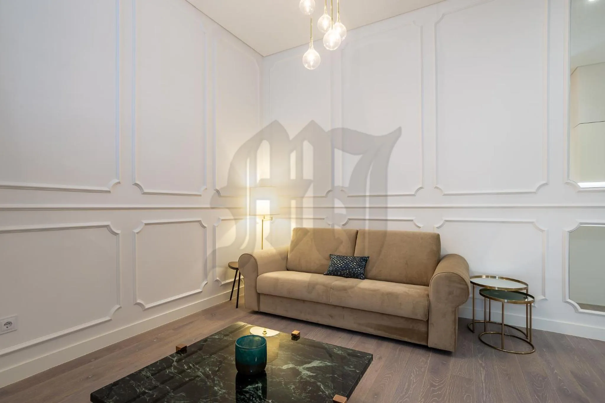 Living room in Morgan-Jupiter Apartments