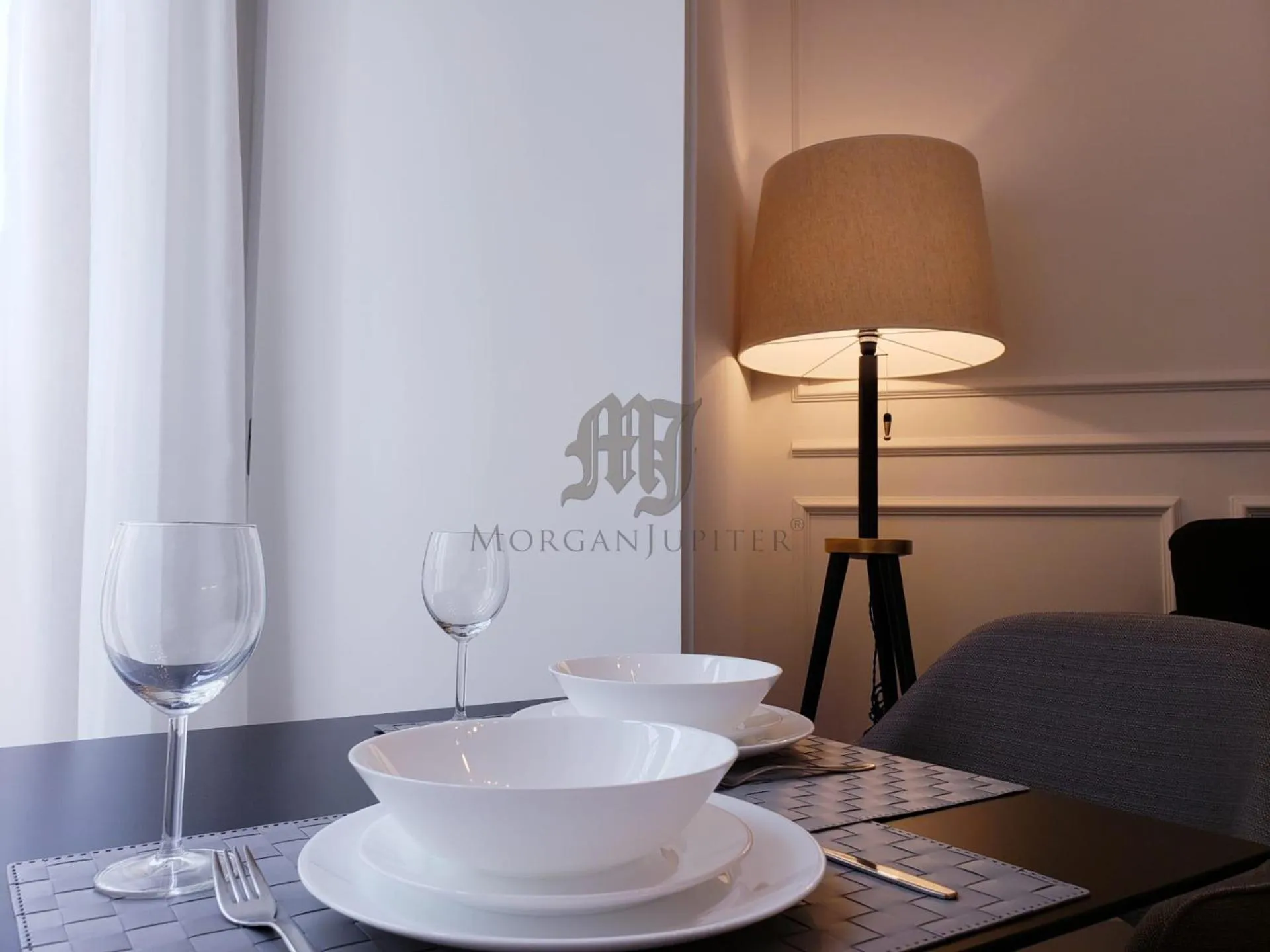 Seating area in Morgan-Jupiter Apartments