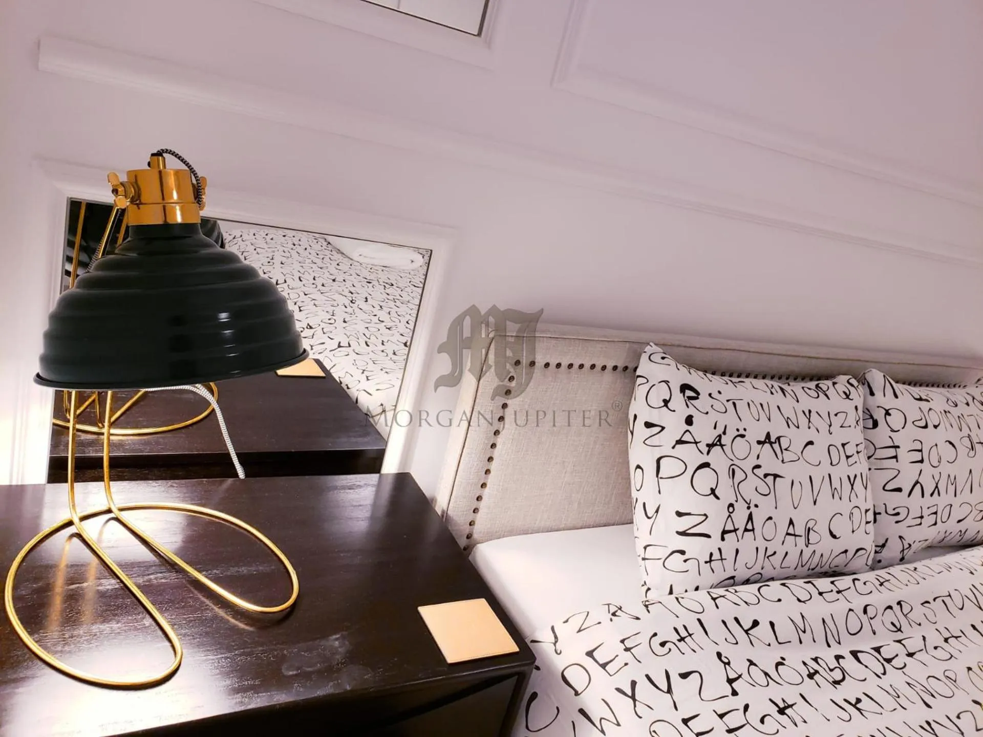 Bedroom, Bed in Morgan-Jupiter Apartments