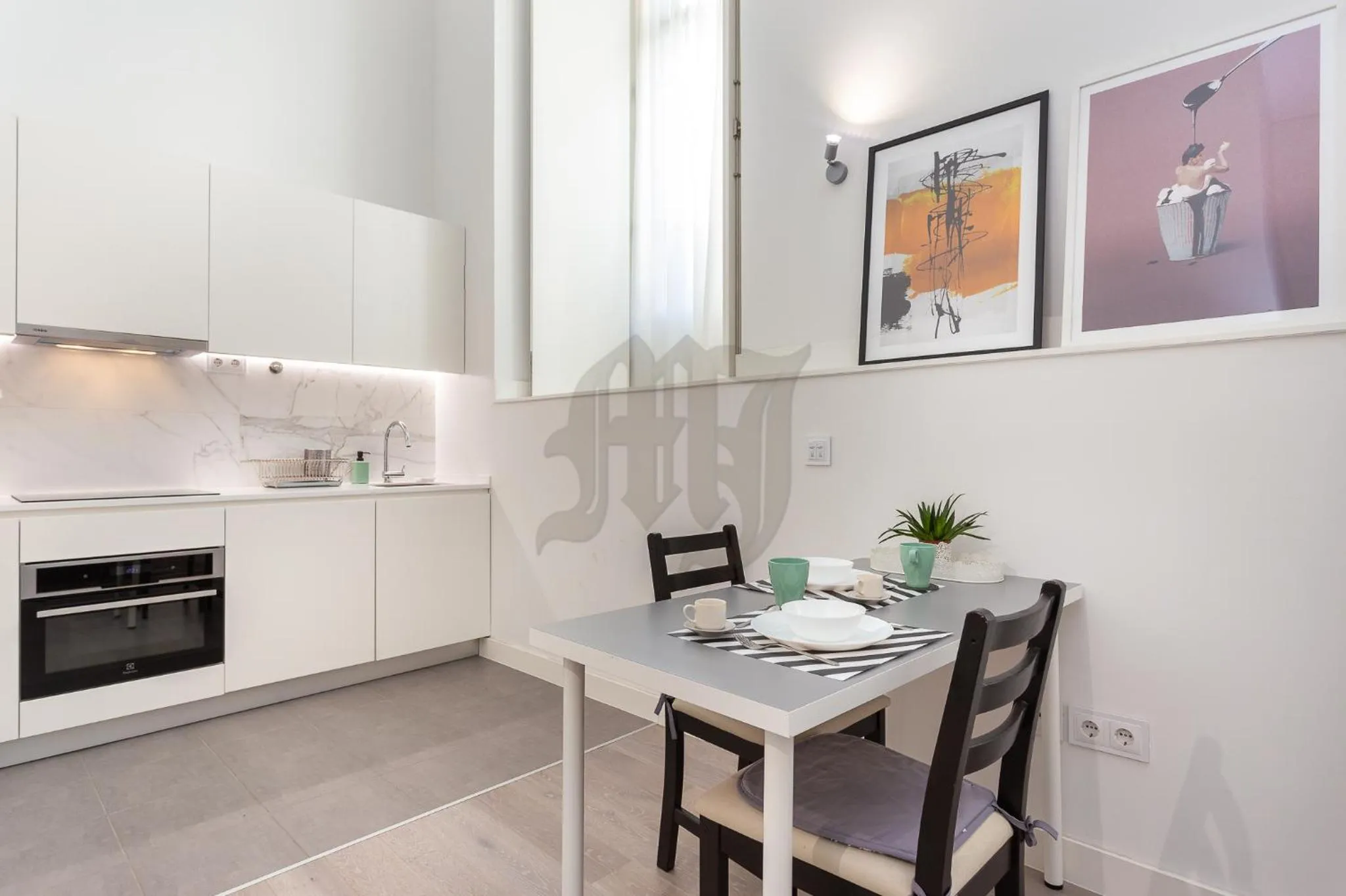 Kitchen or kitchenette in Morgan-Jupiter Apartments