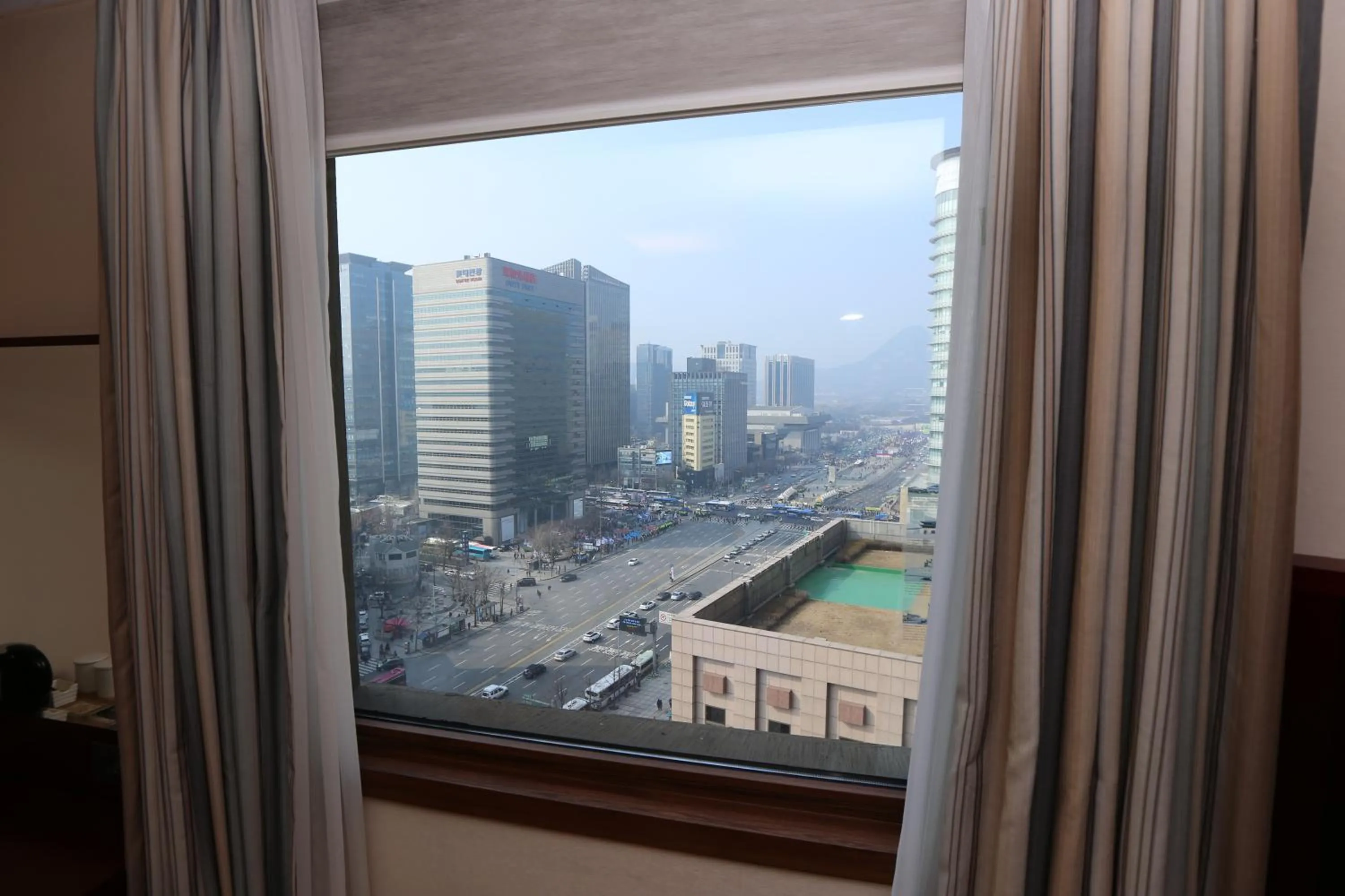 City view in New Kukje Hotel