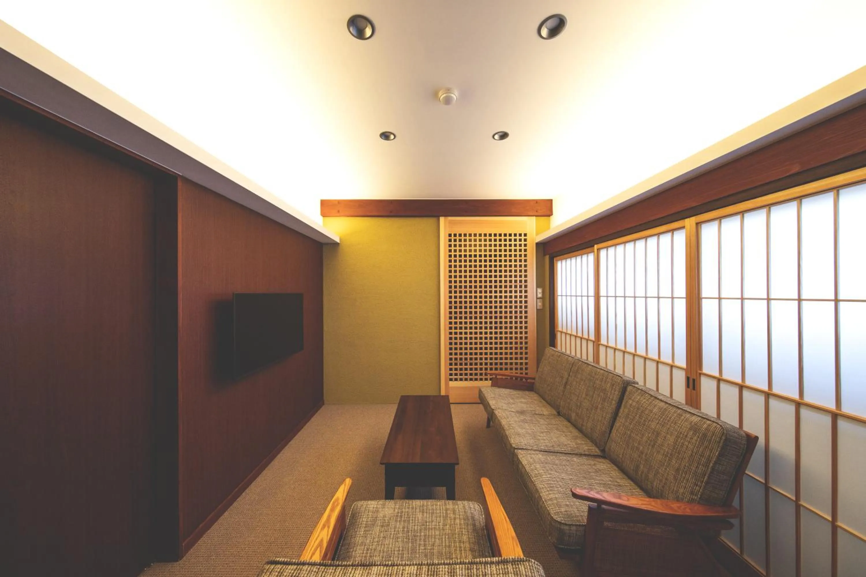 Living room in Ryokan Kiraku