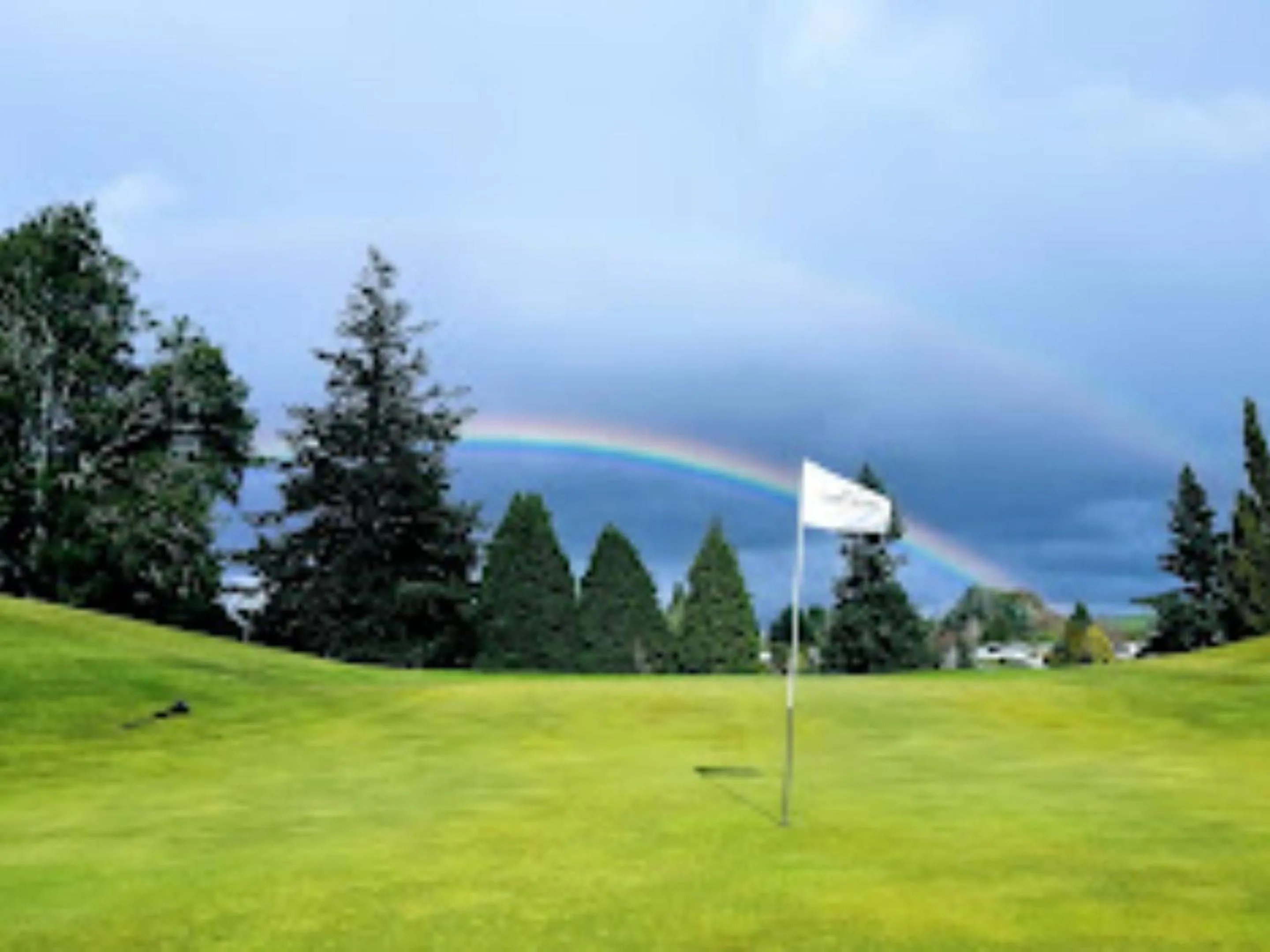 Golfcourse in Rotorua Thermal Holiday Park