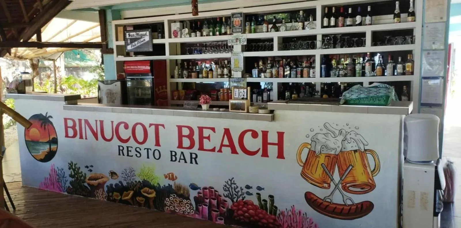 Lounge or bar in Binucot Beach Resort