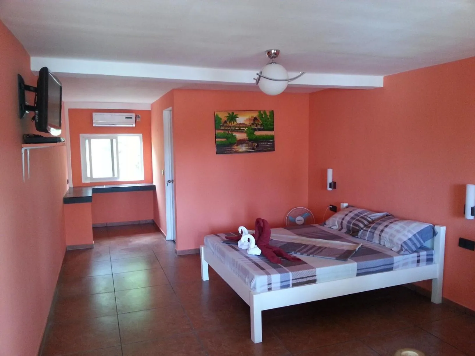 Living room, Bed in Binucot Beach Resort