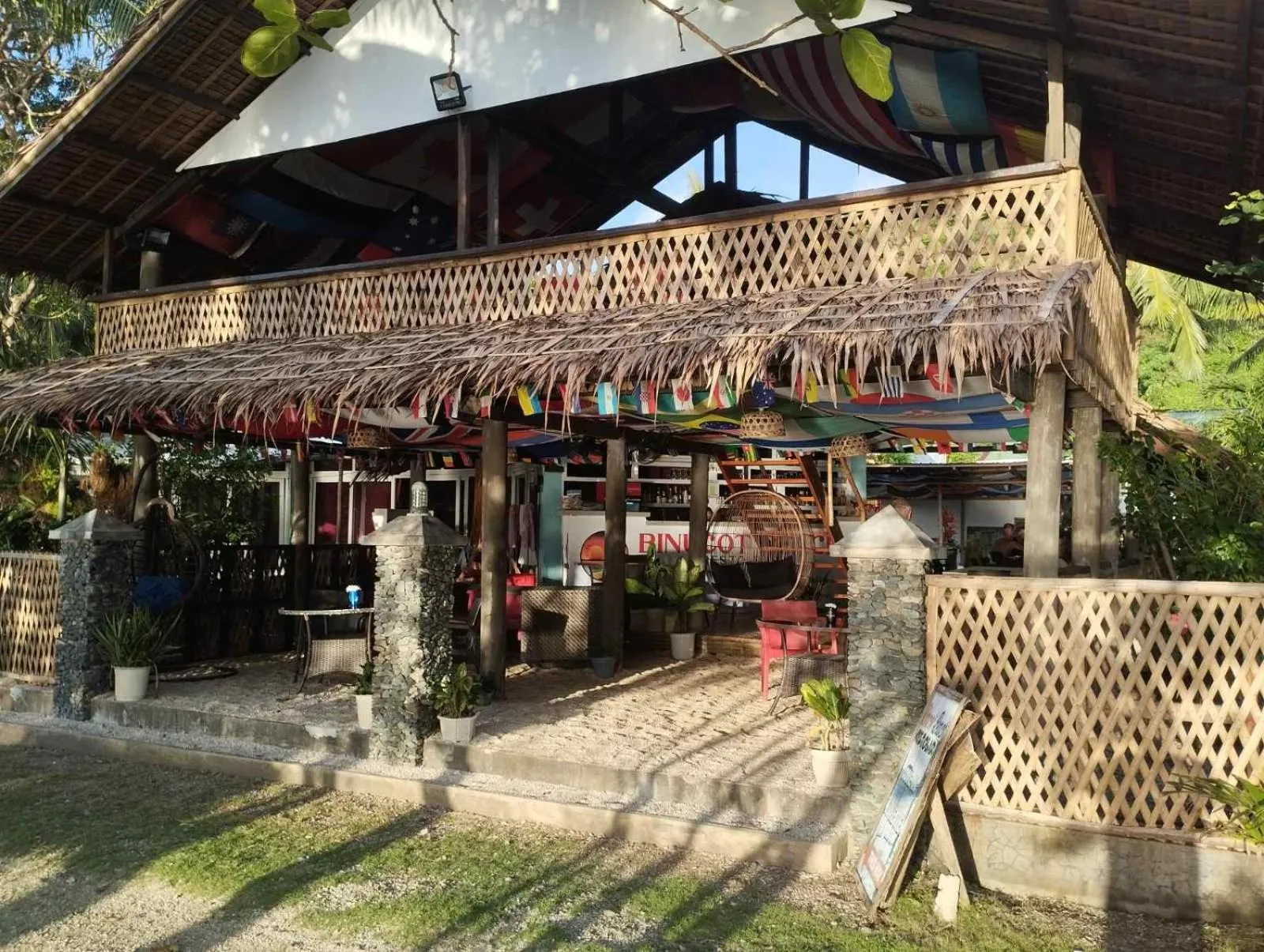 Facade/entrance in Binucot Beach Resort