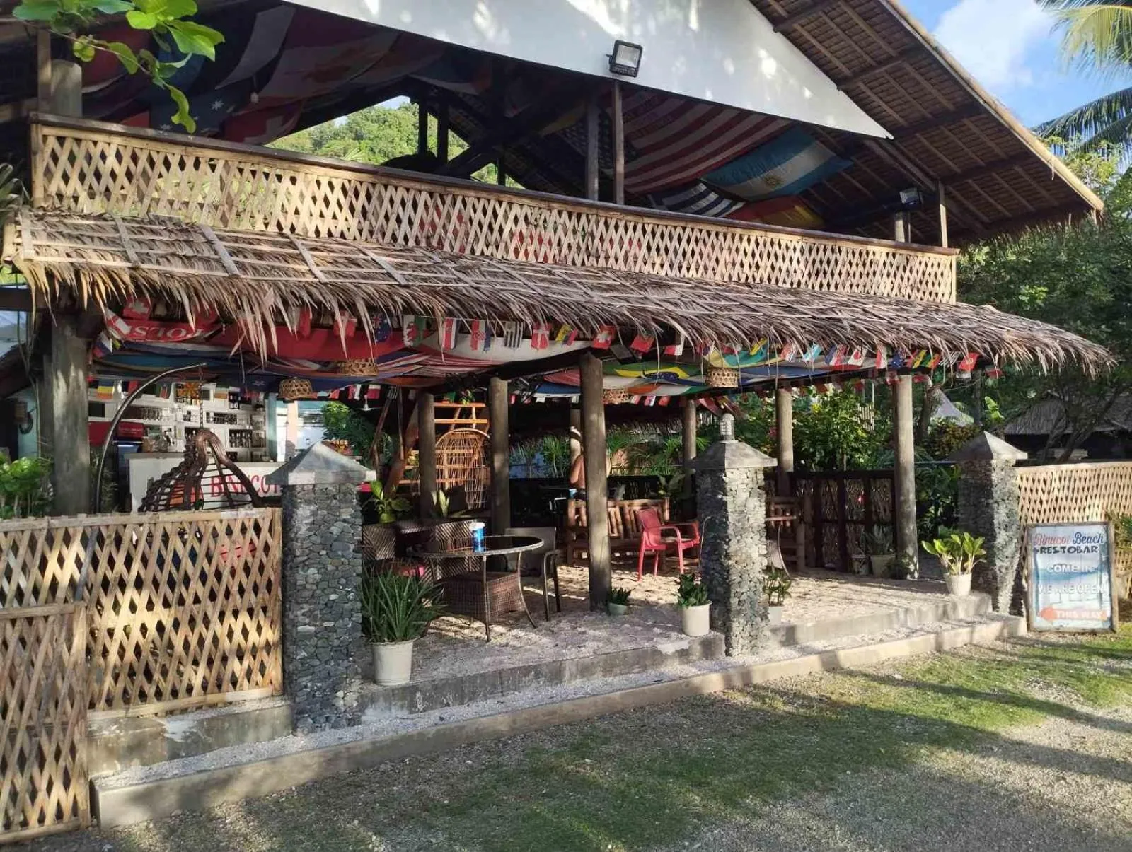 Facade/entrance in Binucot Beach Resort