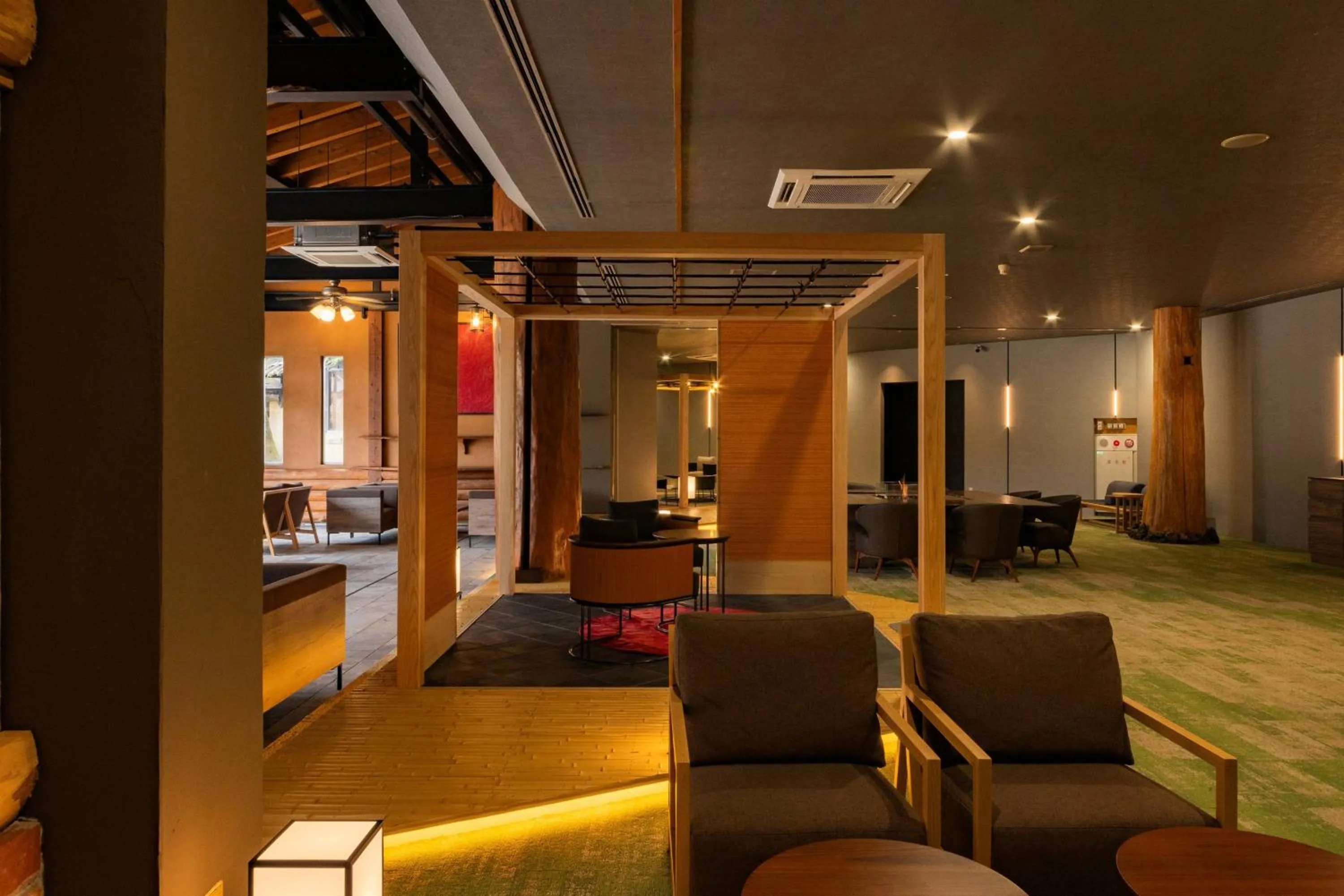 Lobby or reception in Aso Baien Spa Resort