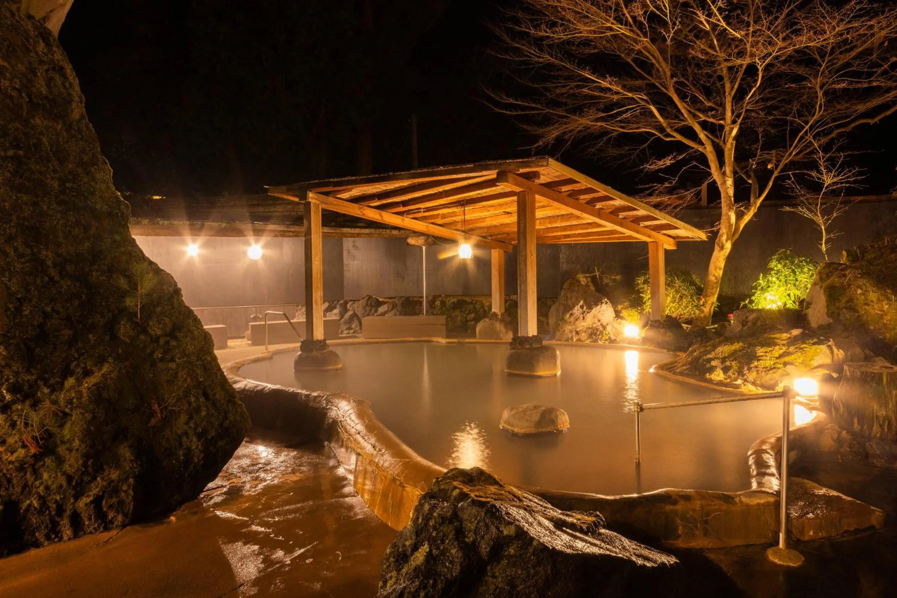 Public Bath in Aso Baien Spa Resort