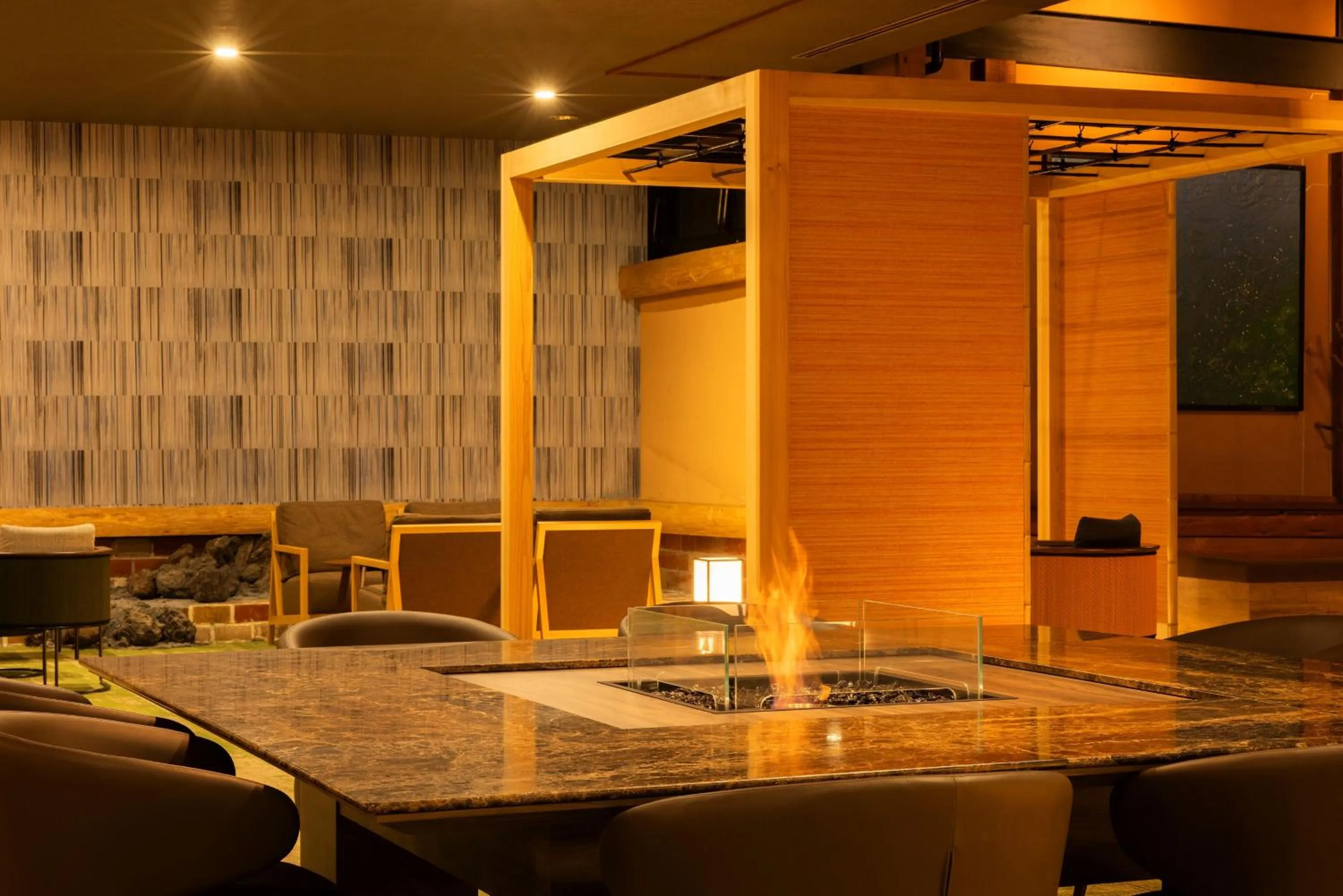 Lobby or reception in Aso Baien Spa Resort