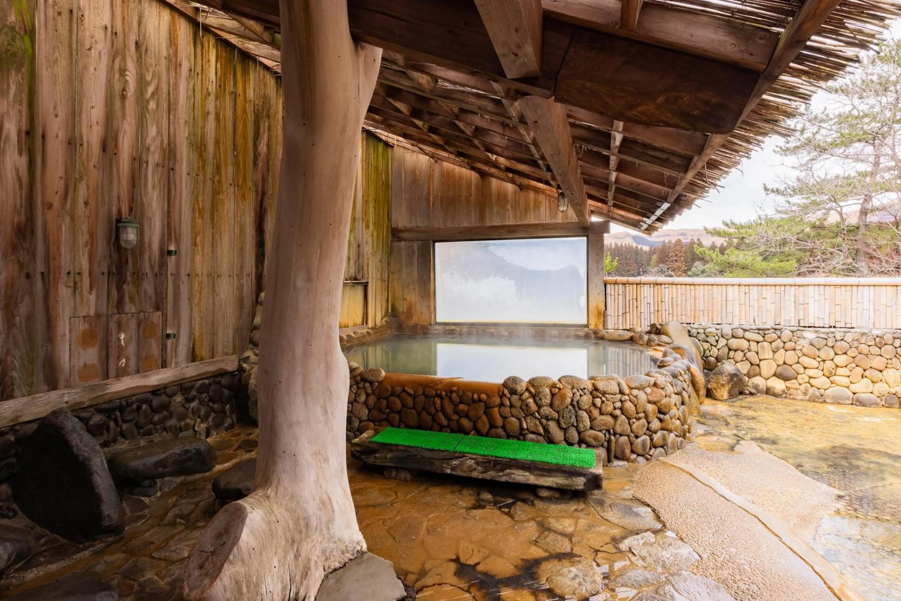 Public Bath in Aso Baien Spa Resort