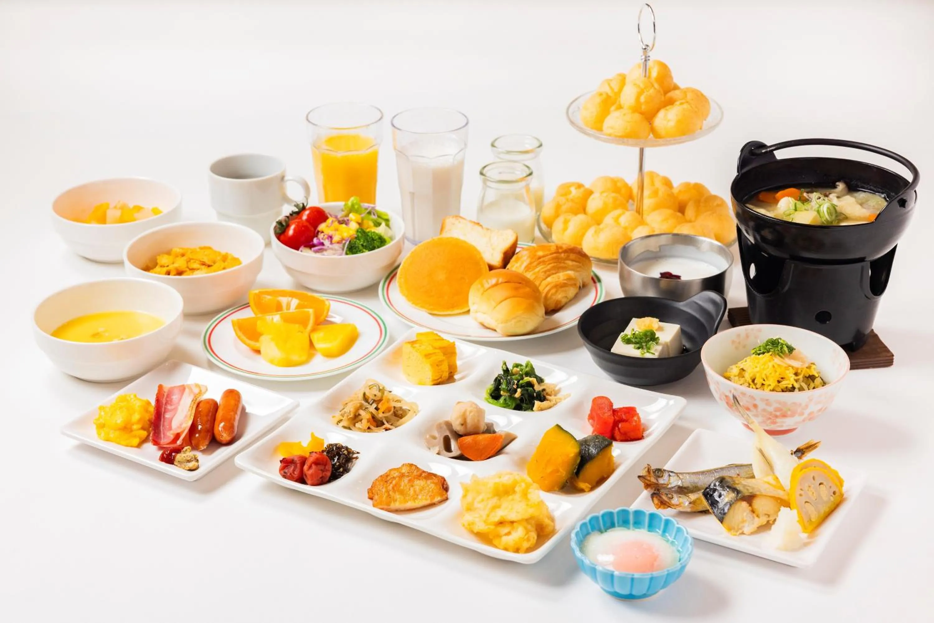 Breakfast in Aso Baien Spa Resort