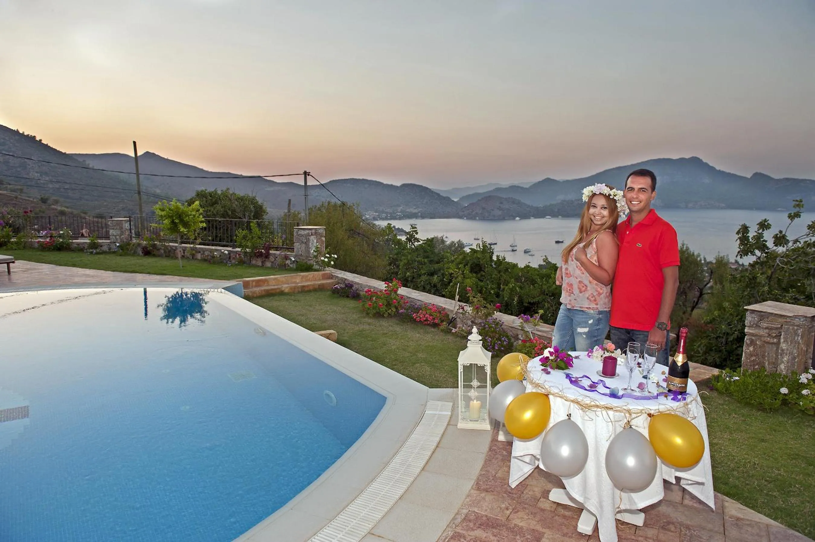 Decorative detail in Swan Lake Hotel - Adult Only