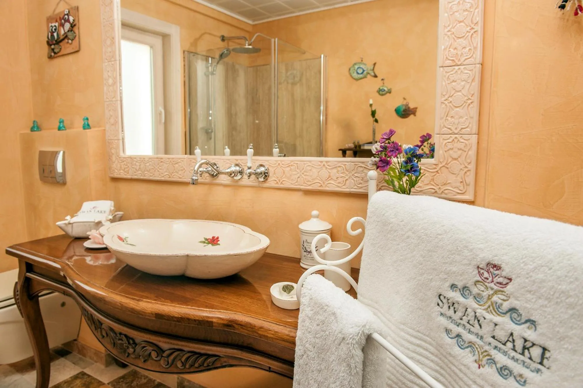 Bathroom in Swan Lake Hotel - Adult Only