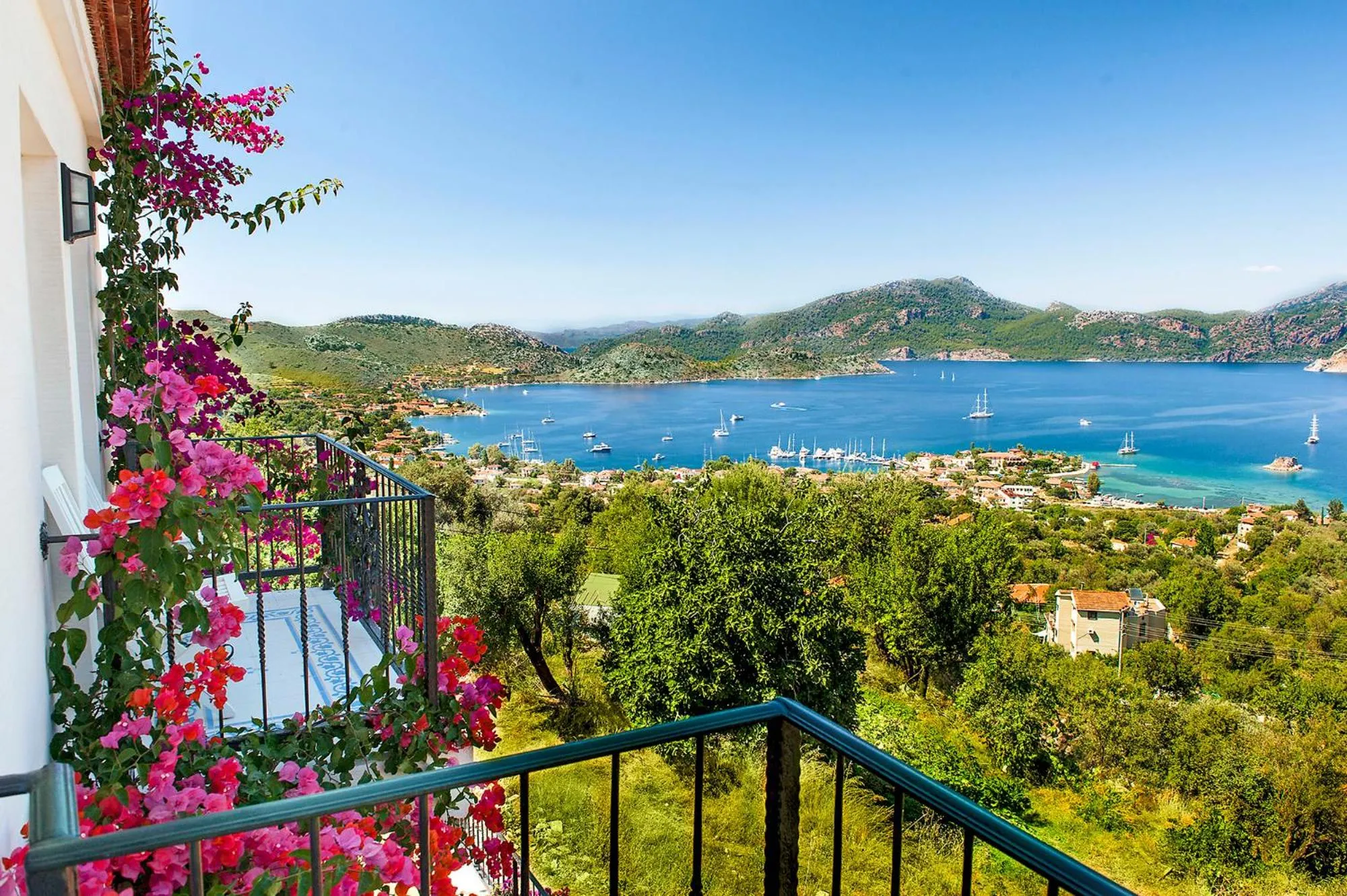 Balcony/Terrace in Swan Lake Hotel - Adult Only