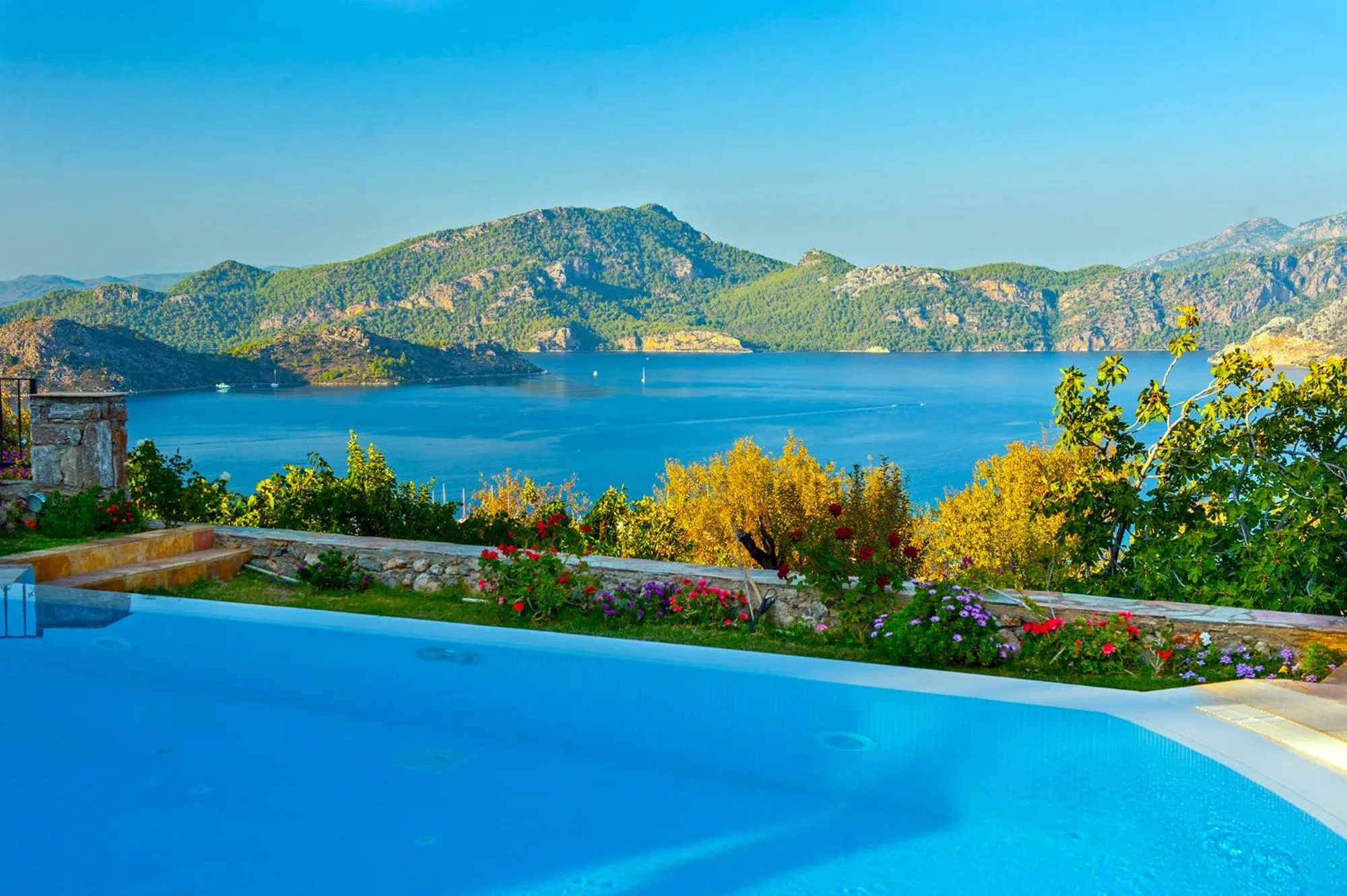 Mountain view in Swan Lake Hotel - Adult Only