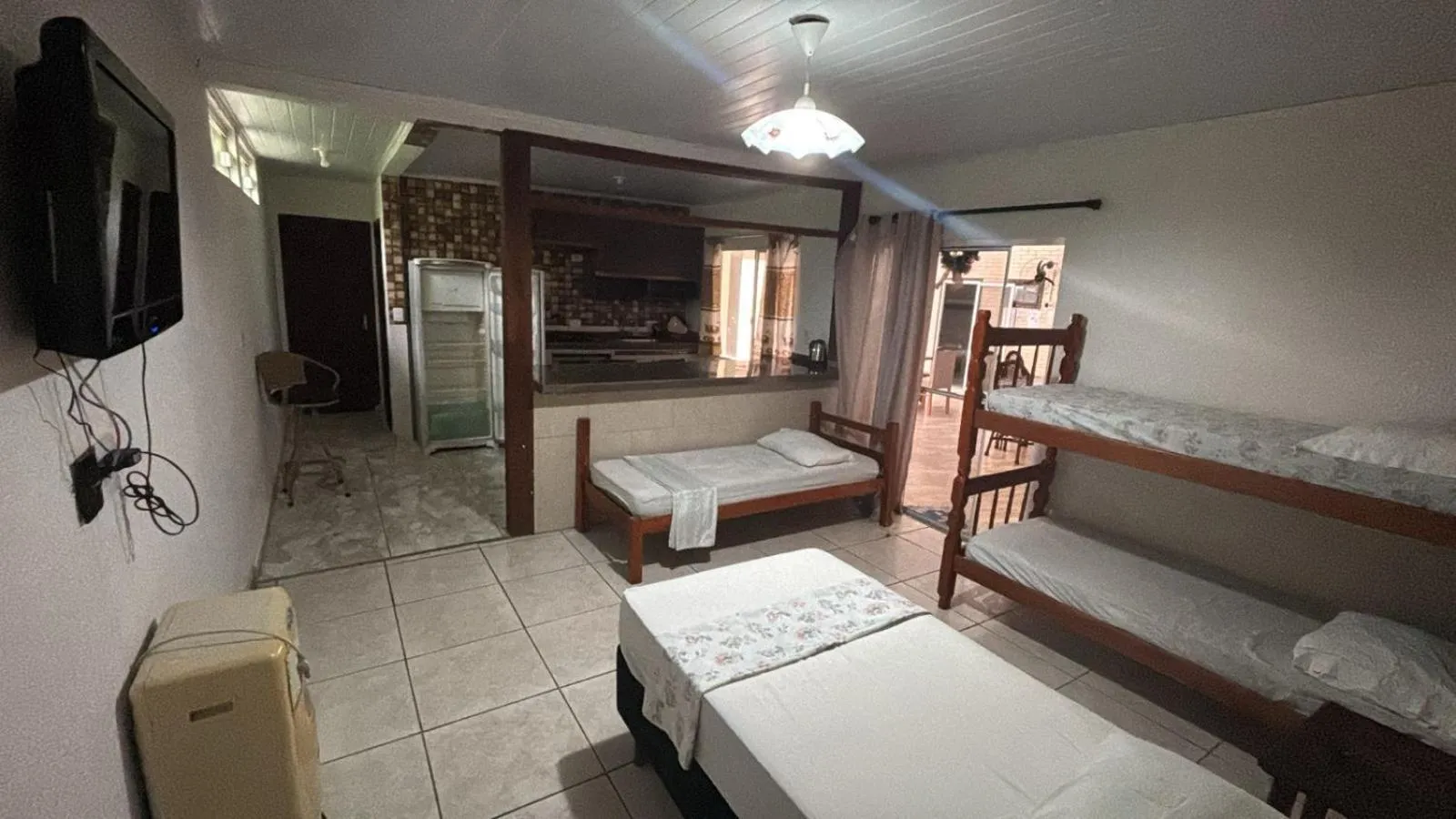 Bed in Recanto Pousada JU&JU com piscina COMPARTILHADA