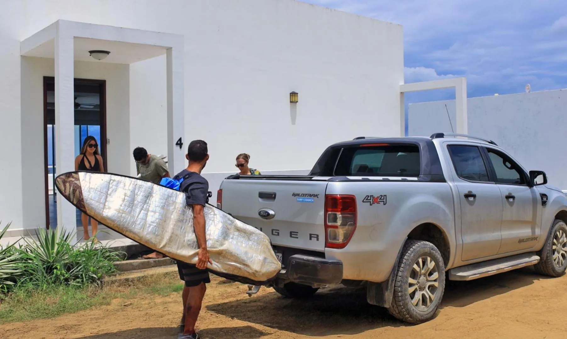 Property building in Surf Ranch Resort - Popoyo