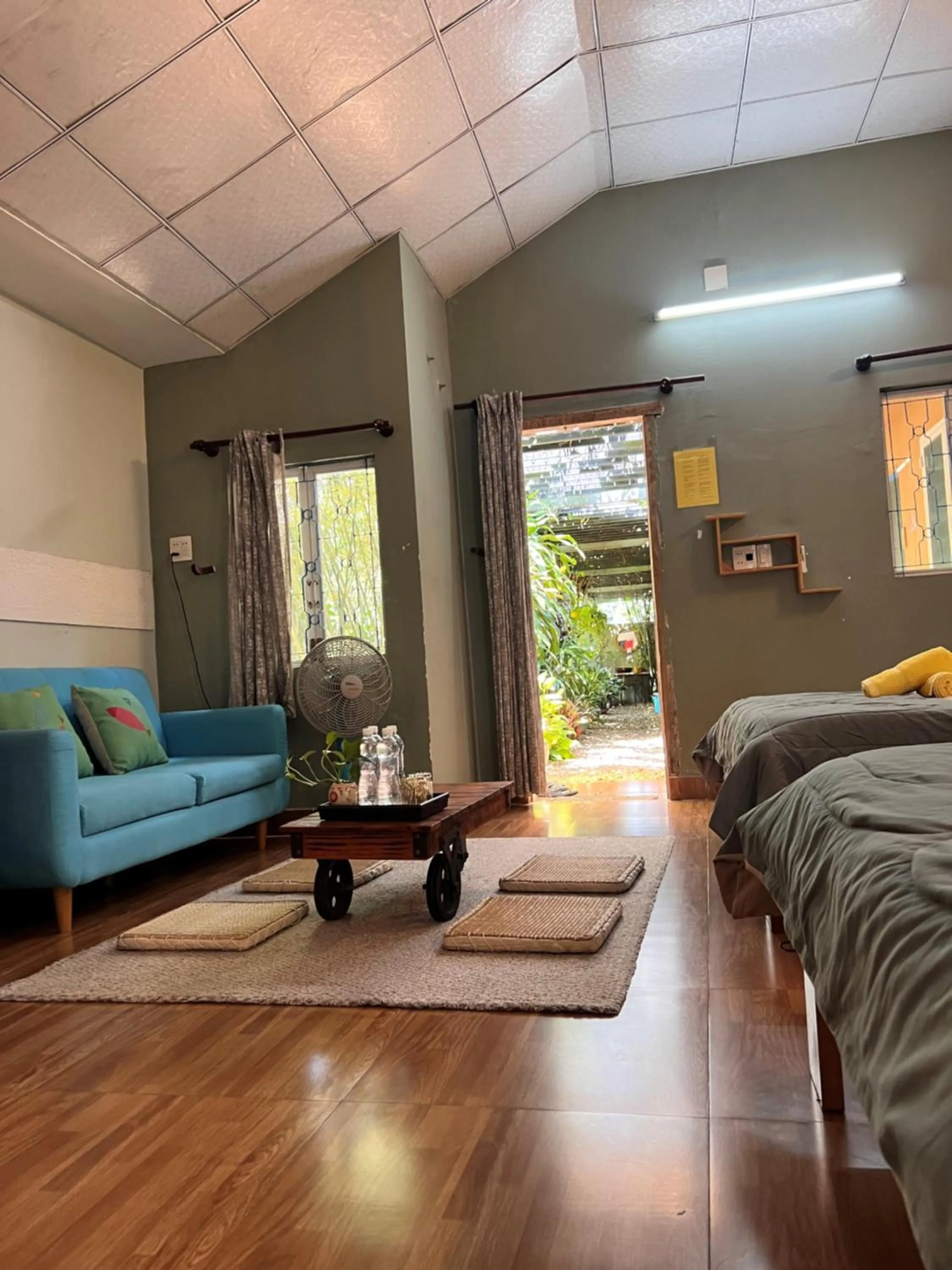 Bed in Yellow Farm Homestay at Tuy Hòa Phú Yên