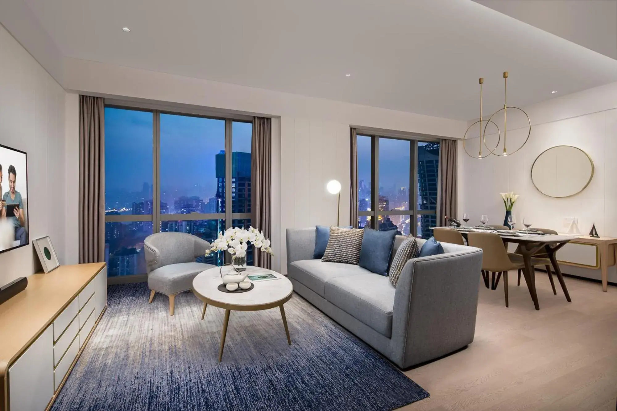 1 Bedroom River View Executive - Luggage Delivery Service in Ascott Raffles City Chongqing 1 Bedroom River View Executive - Luggage Delivery Service in Ascott Raffles City Chongqing