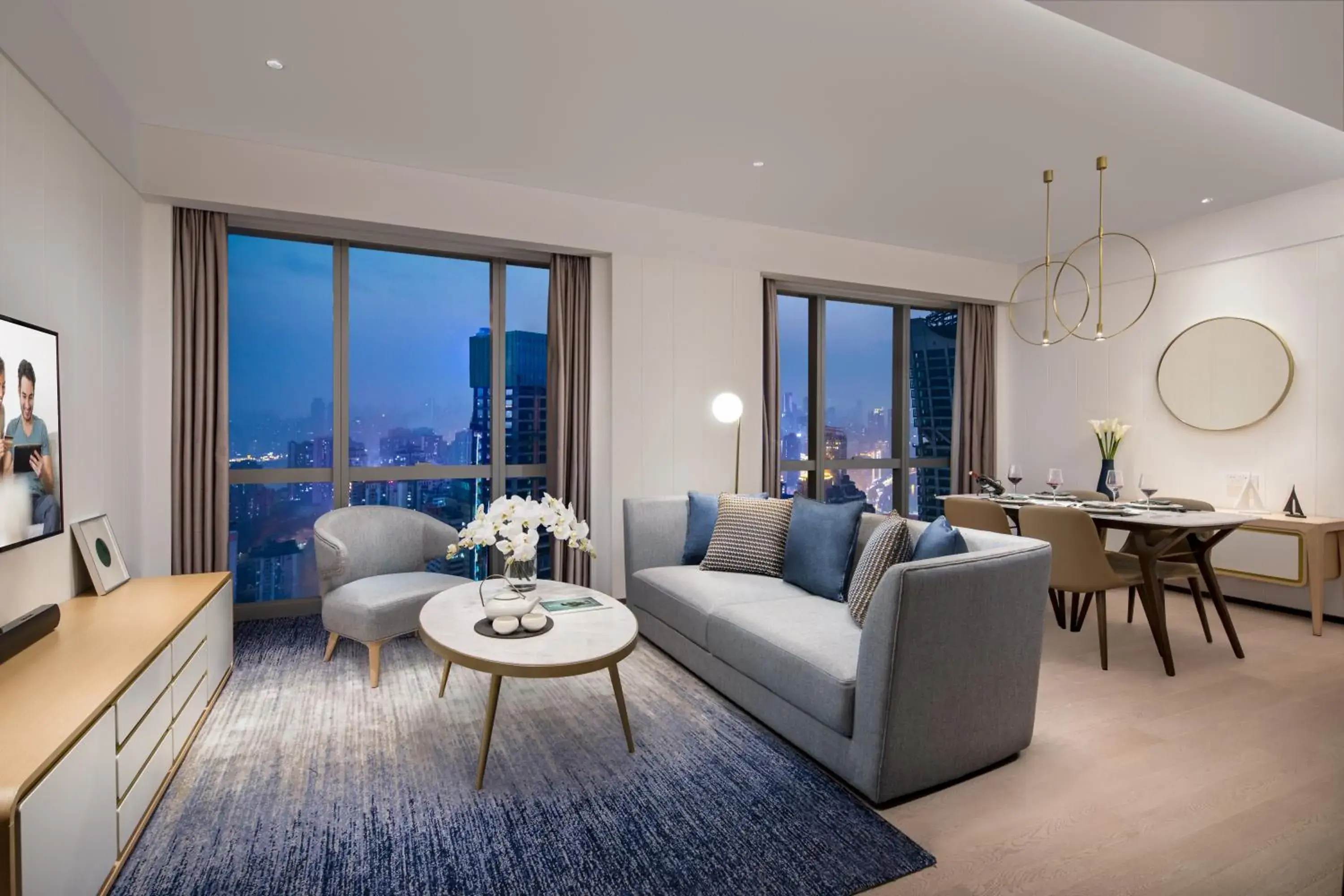 2 Bedroom River View Executive - Luggage Delivery Service in Ascott Raffles City Chongqing 2 Bedroom River View Executive - Luggage Delivery Service in Ascott Raffles City Chongqing