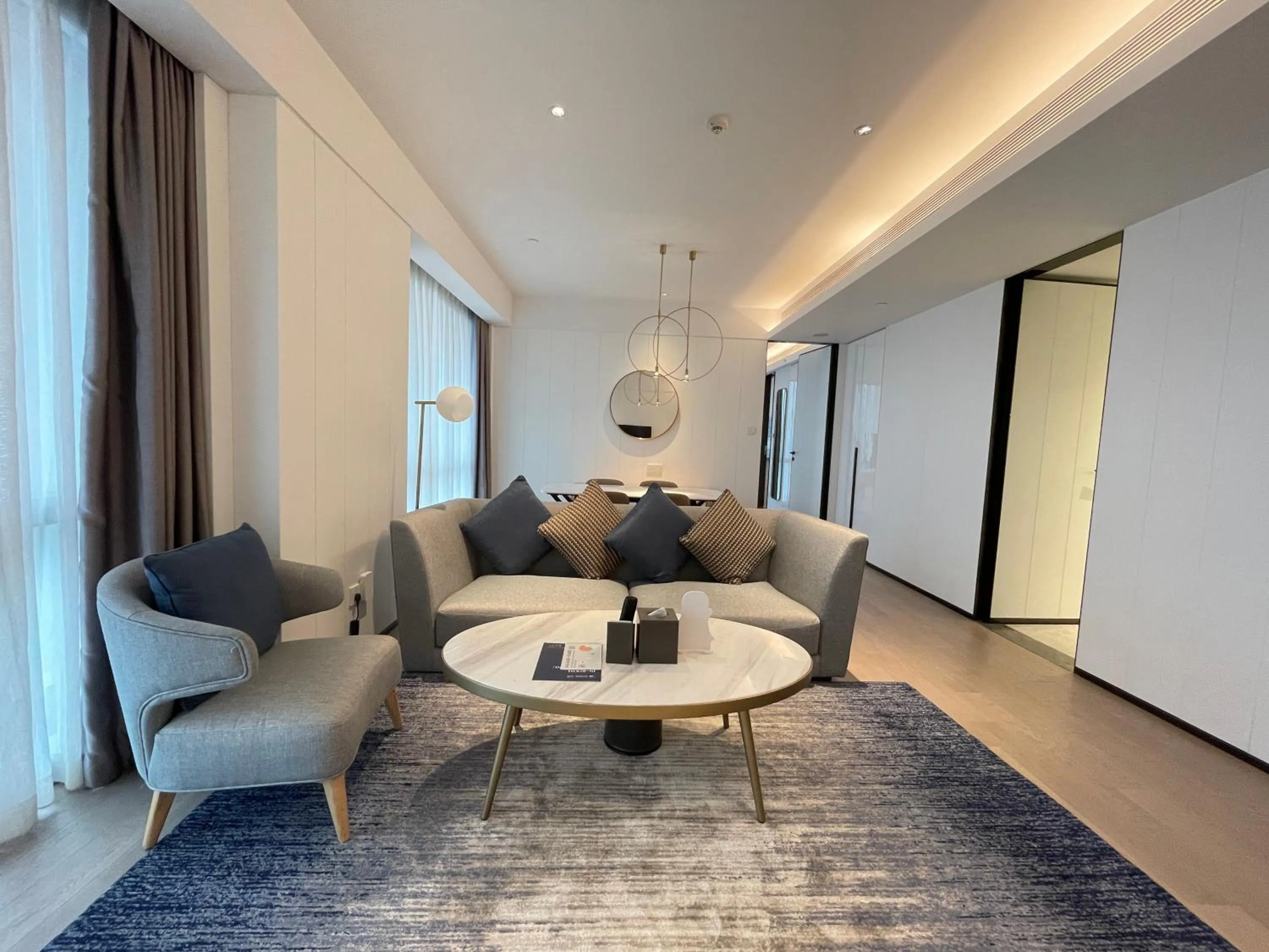 Living room in Ascott Raffles City Chongqing