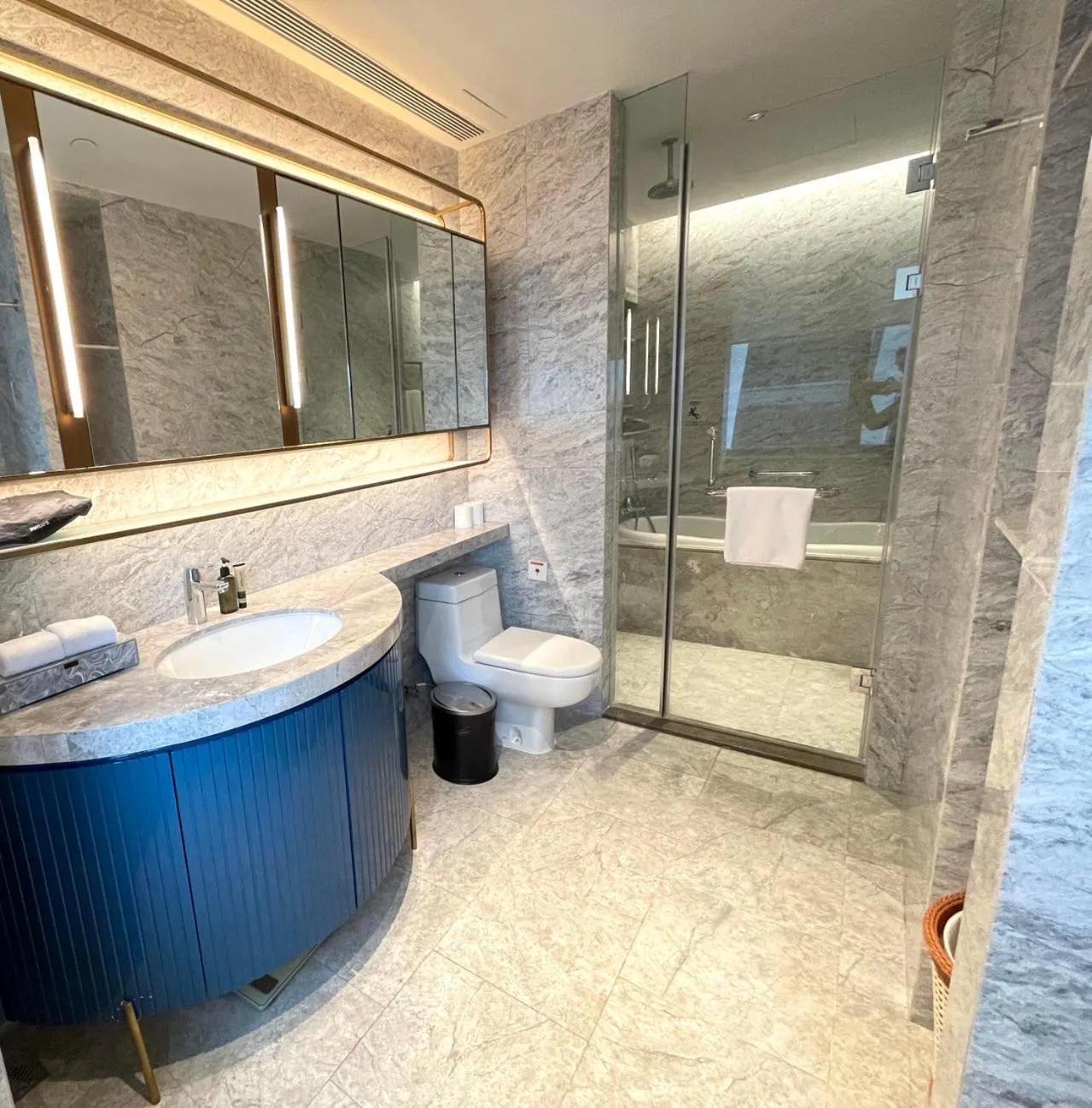 Toilet in Ascott Raffles City Chongqing