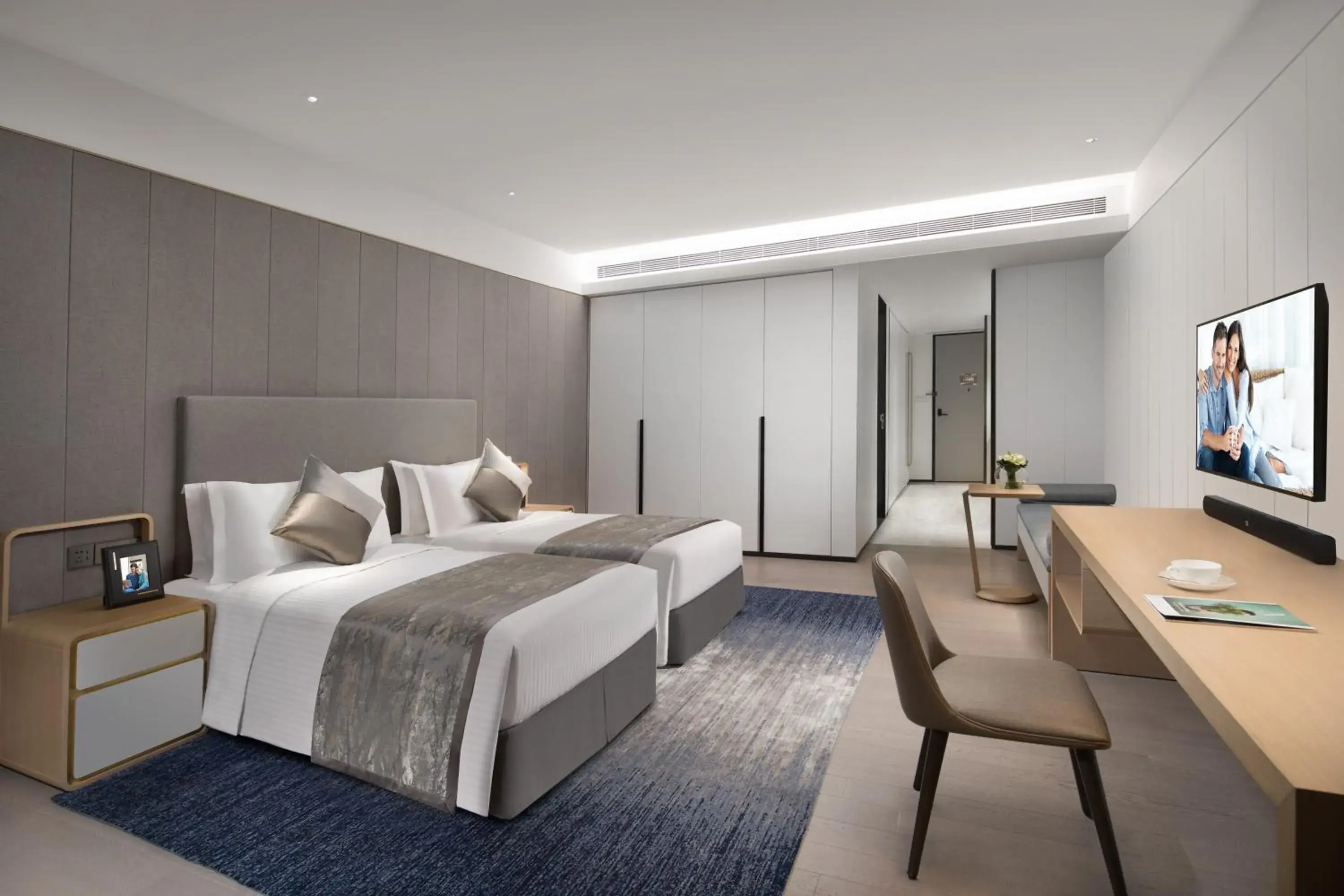 Studio Deluxe River View Twin - Luggage Delivery Service in Ascott Raffles City Chongqing Studio Deluxe River View Twin - Luggage Delivery Service in Ascott Raffles City Chongqing