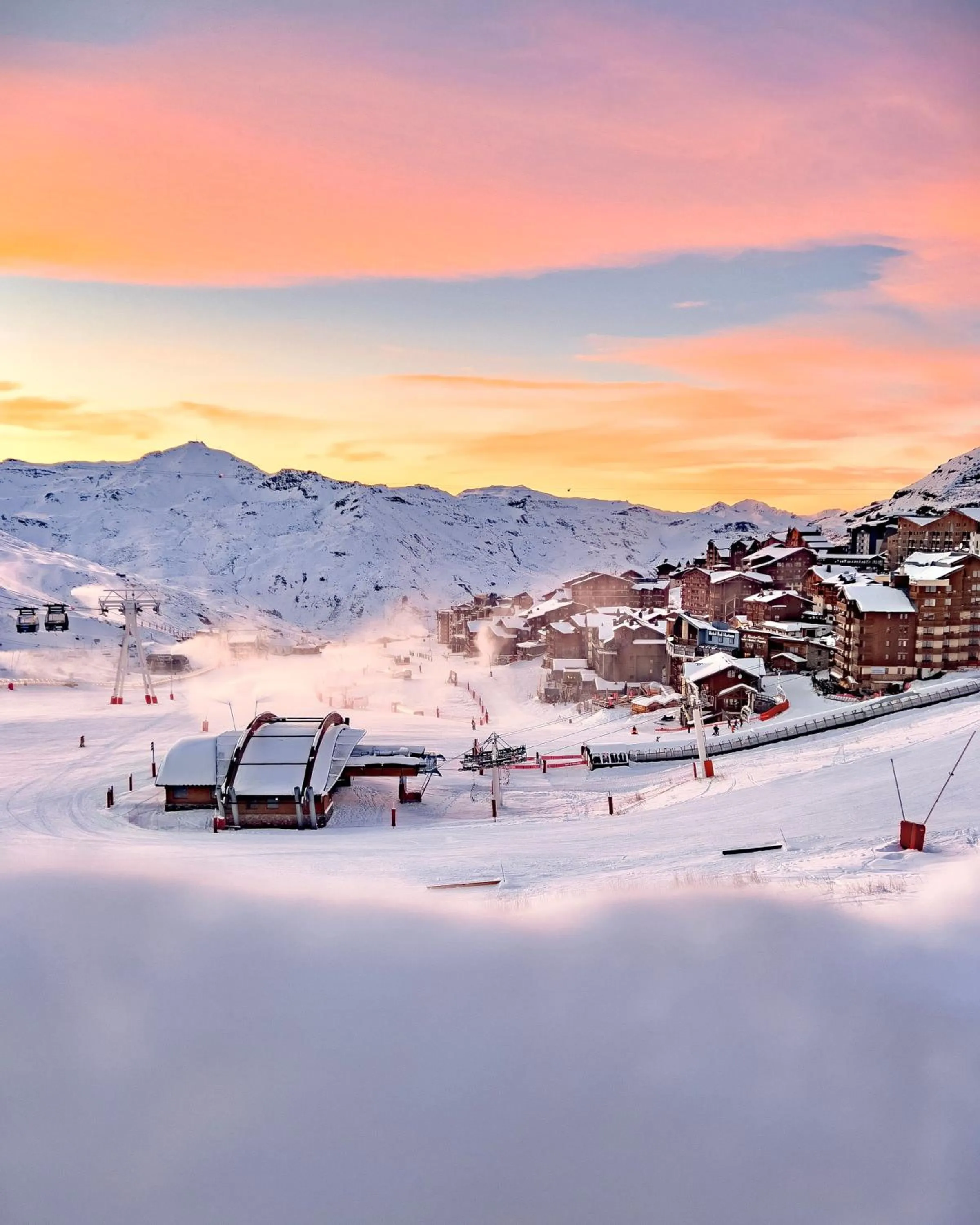 Natural landscape in Fahrenheit Seven Val Thorens
