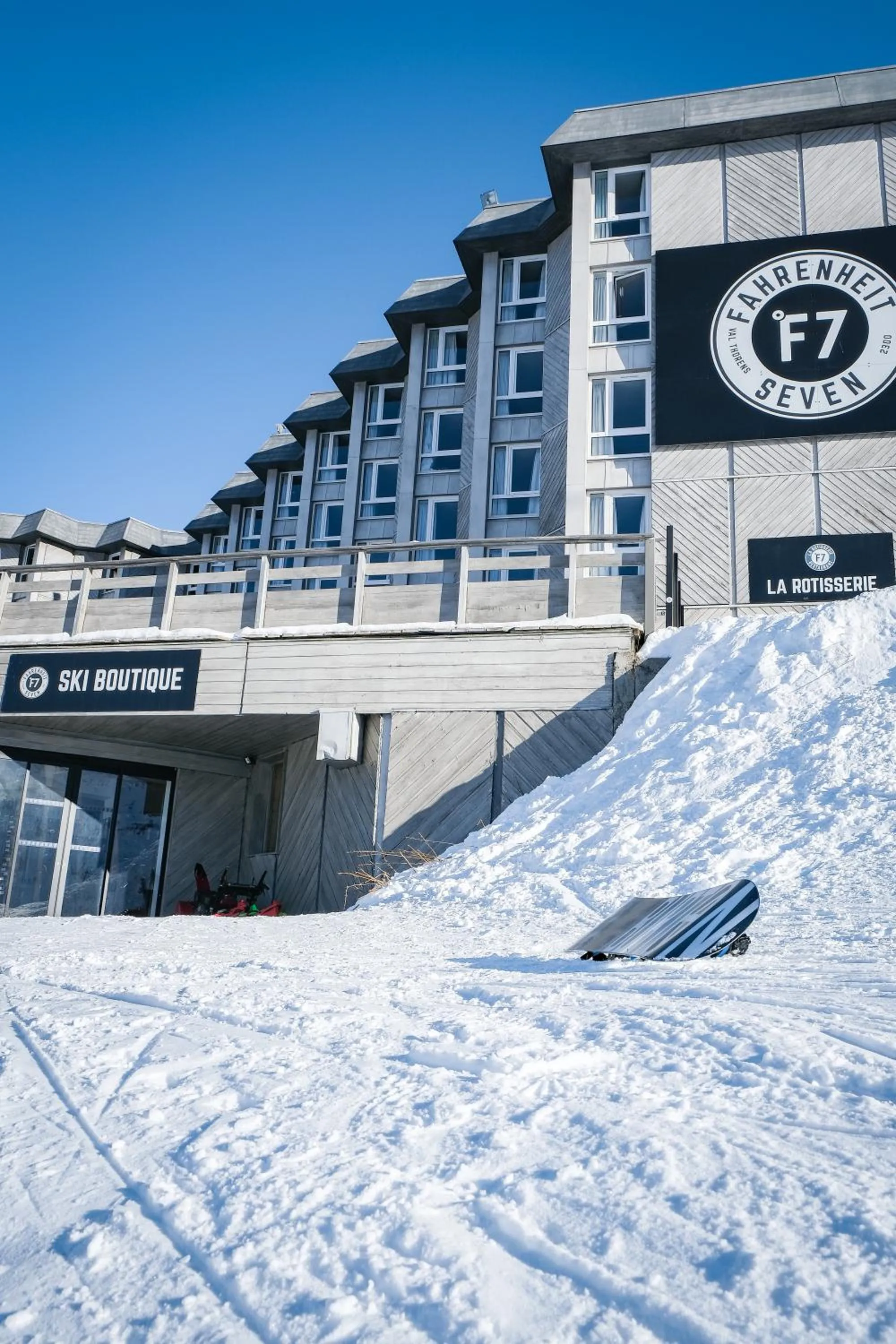 Property building in Fahrenheit Seven Val Thorens