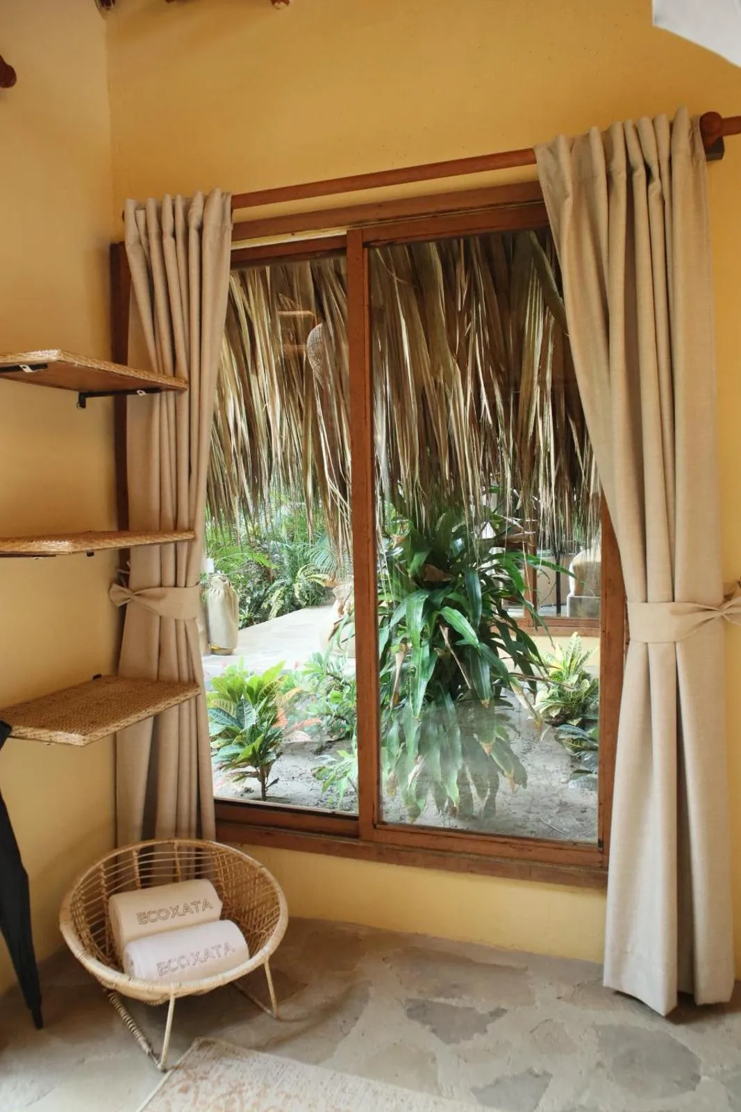 Garden view in Eco Xata