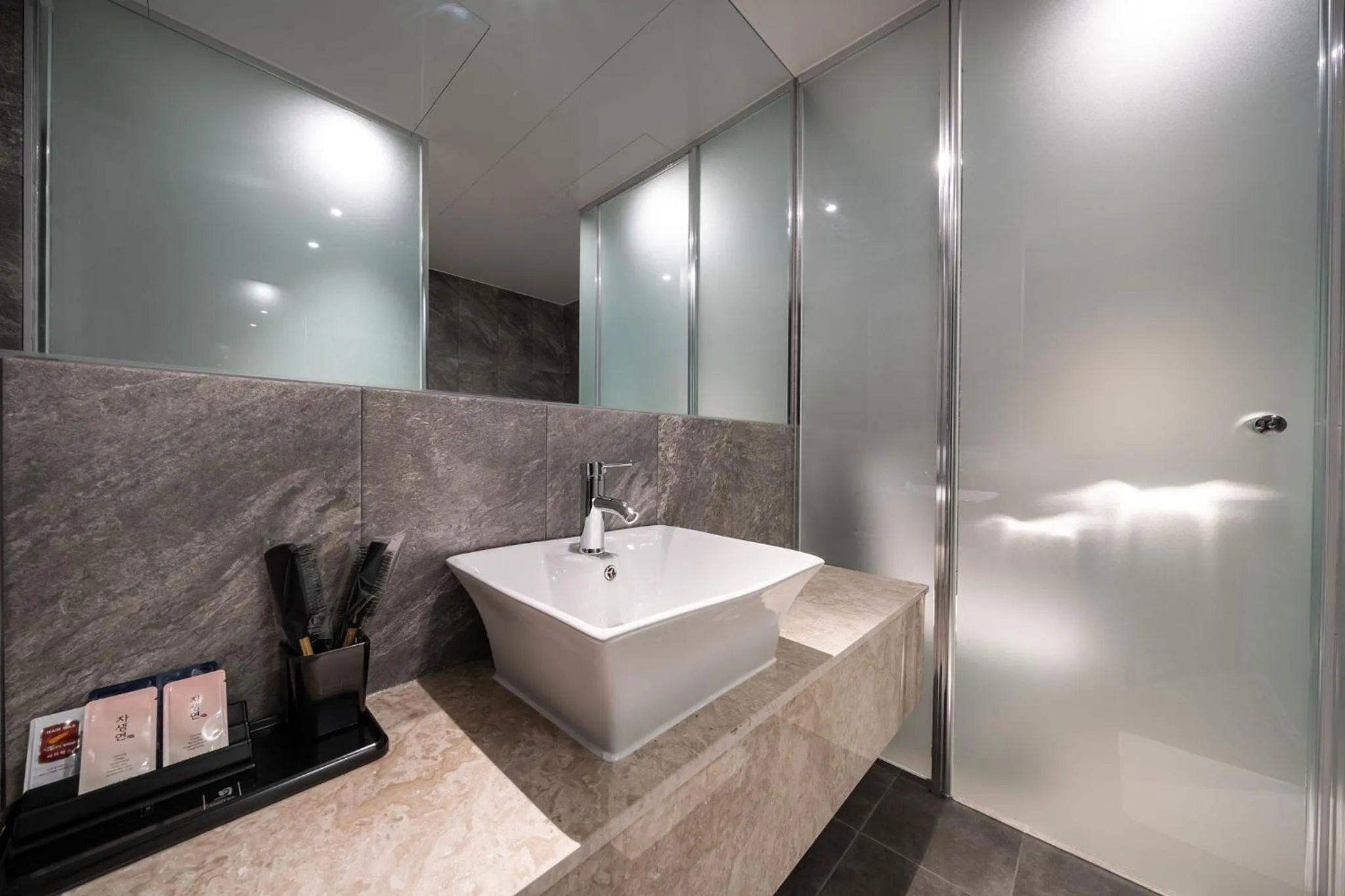 Bathroom in Stay Month Hotel