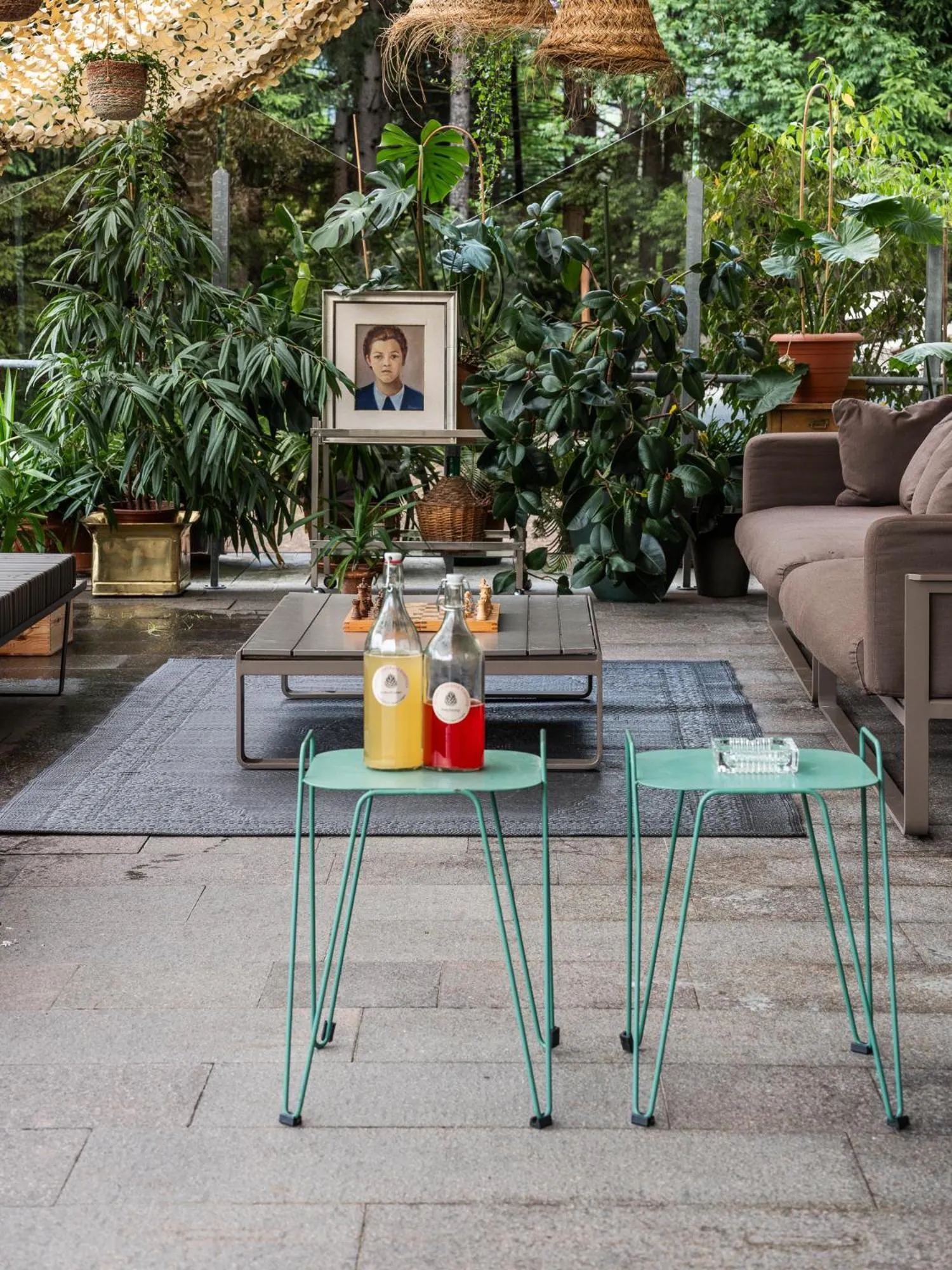 Balcony/Terrace in Frida am Wald