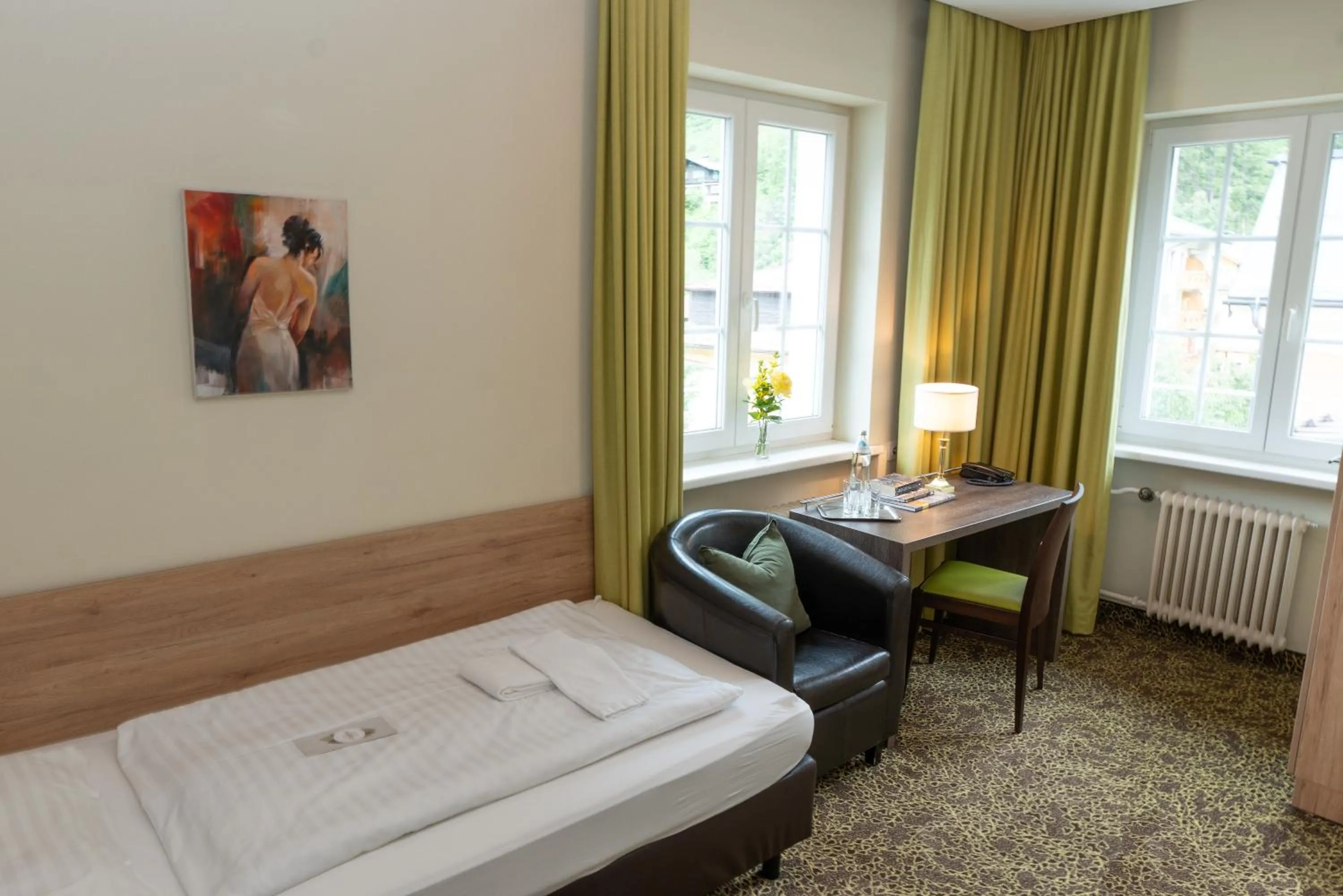 Photo of the whole room, Bed in Hotel Lindenhof