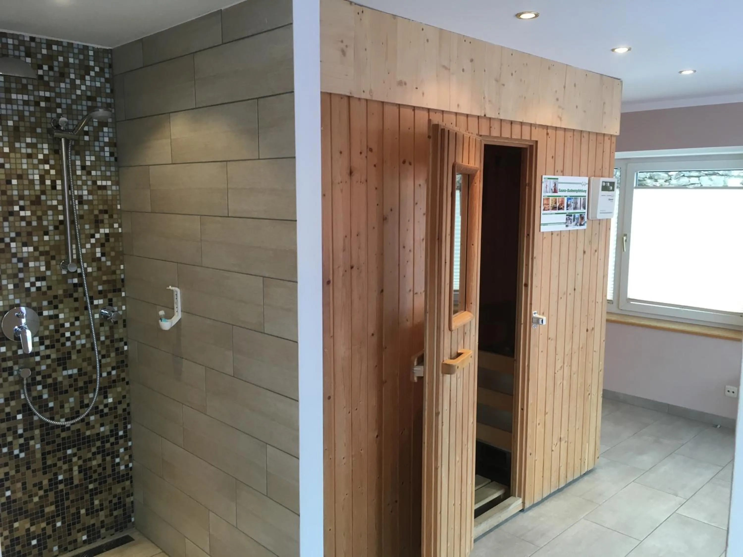 Sauna in Hotel Lindenhof